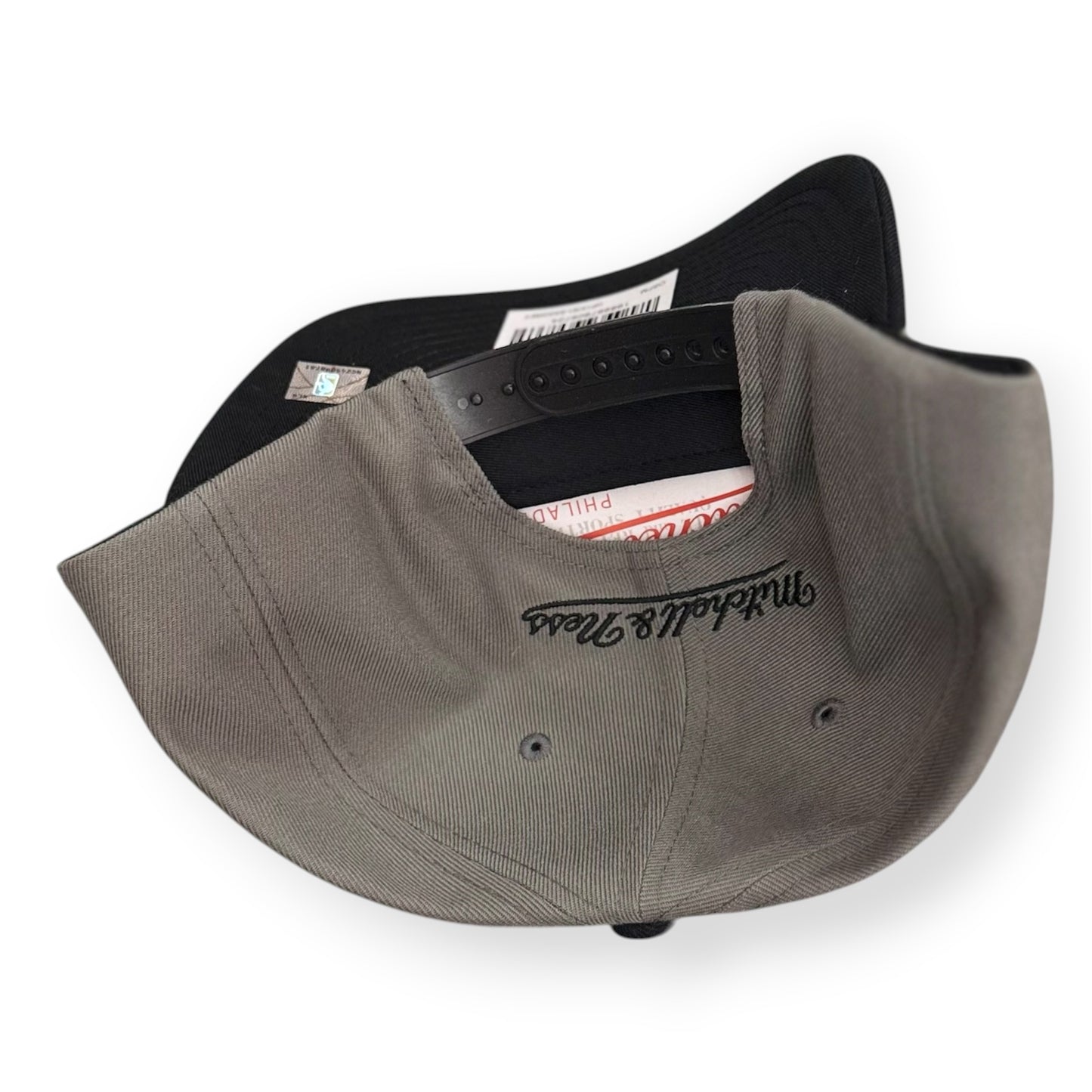 MITCHELL&NESS-Cappello SAN ANTONIO SPURS, Col.Grigio/Nero