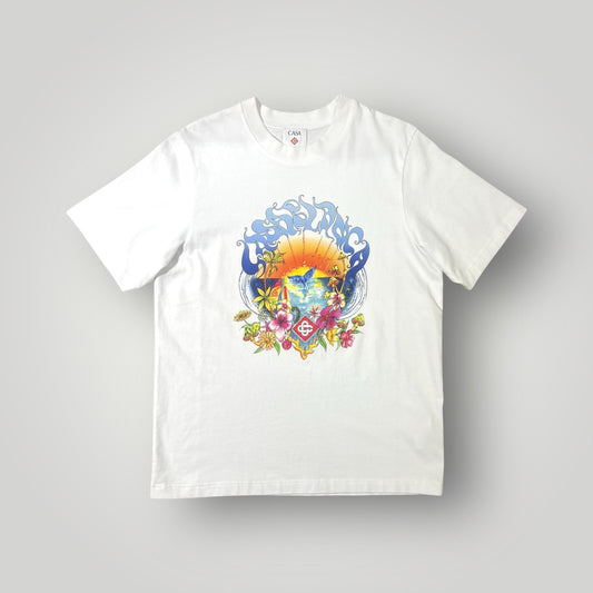 T-shirt CASA BLANCA Surf Trip, Col.Bianco