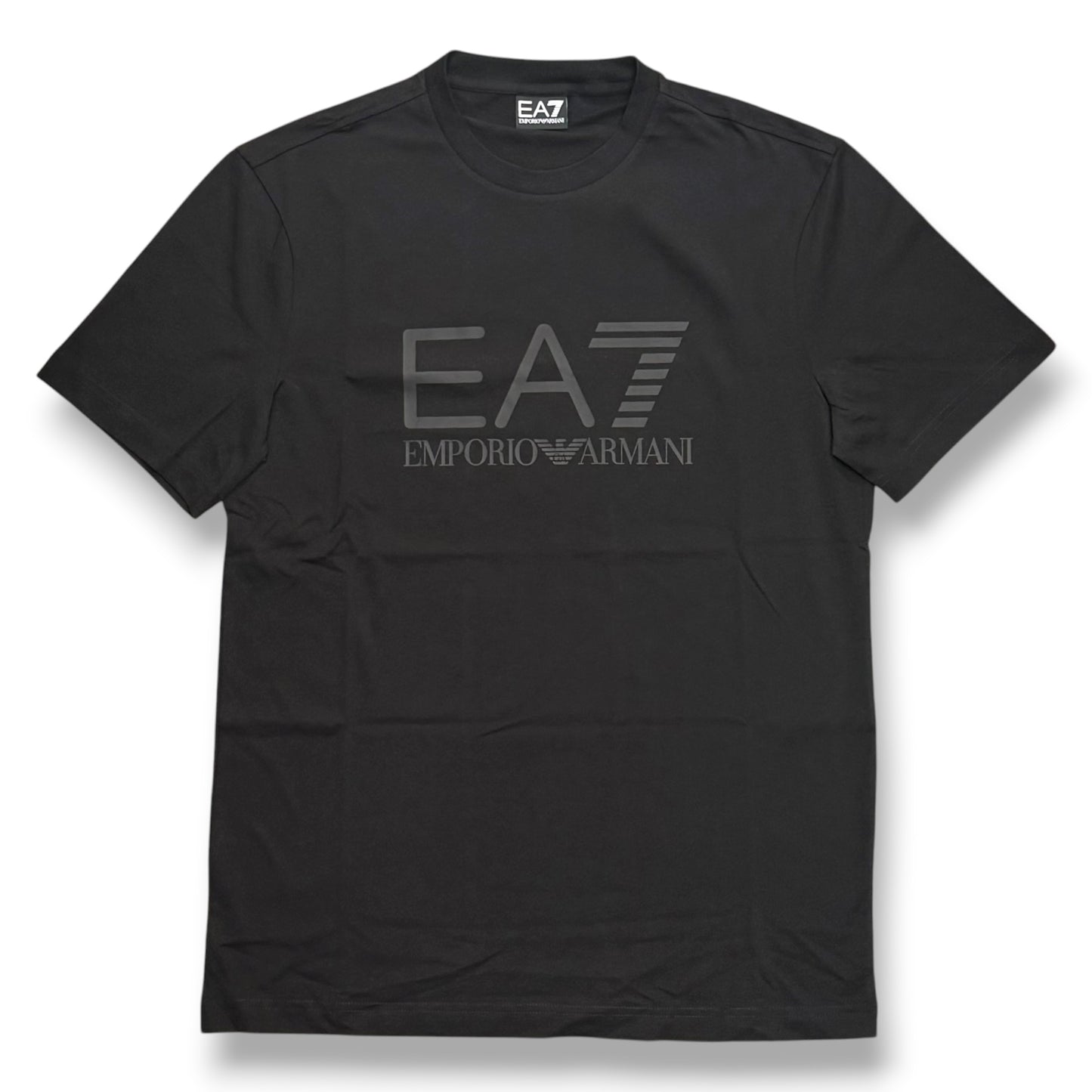 EMPORIO ARMANI- T-shirt Uomo, con stampa frontale, col.Nero
