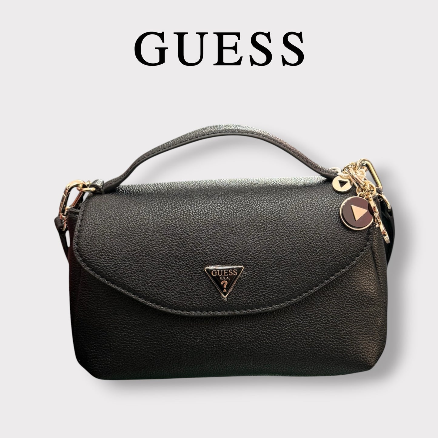 GUESS- Borsa Donna, Group:EVIE, Col.BLACK