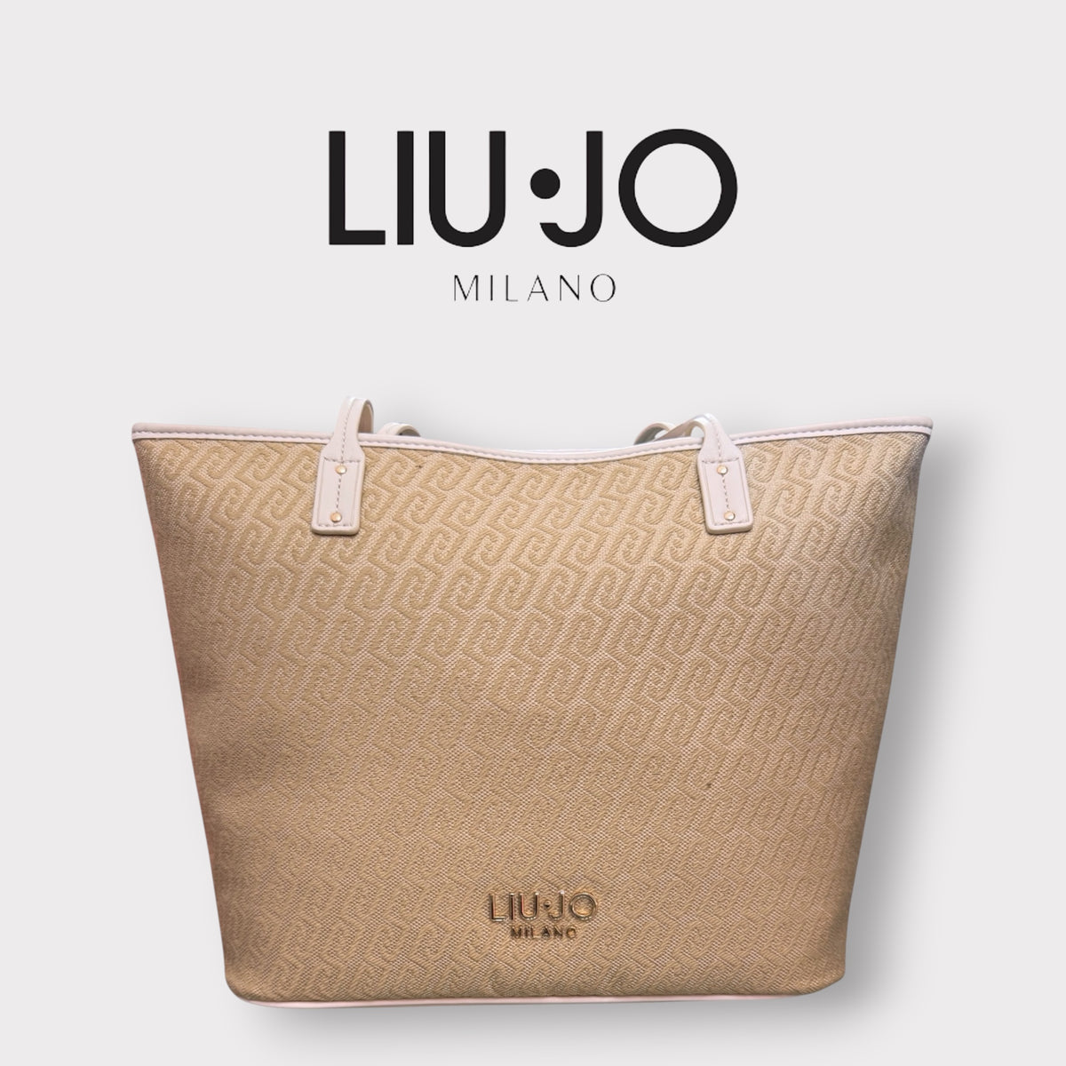 LIU•JO - Borsa Donna, in denim beige