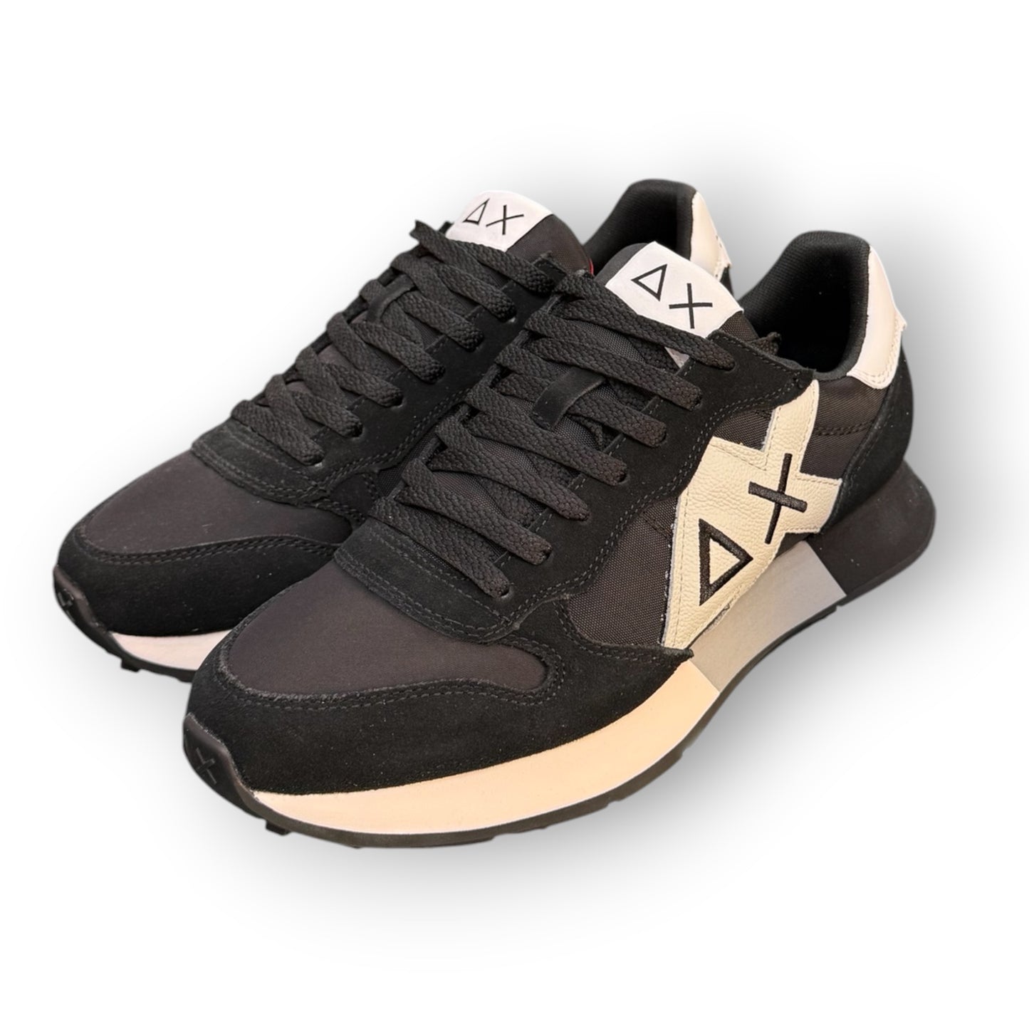 SUN 68 - Scarpe Uomo, Jaki Bicolor, col.Nero