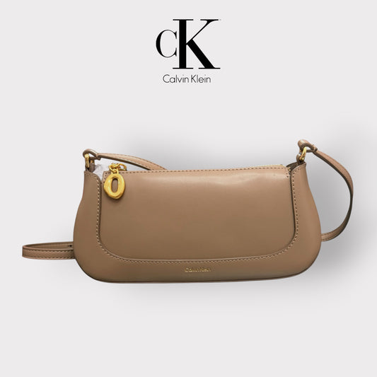 CALVIN KLEIN- Borsa Donna, Col.Beige