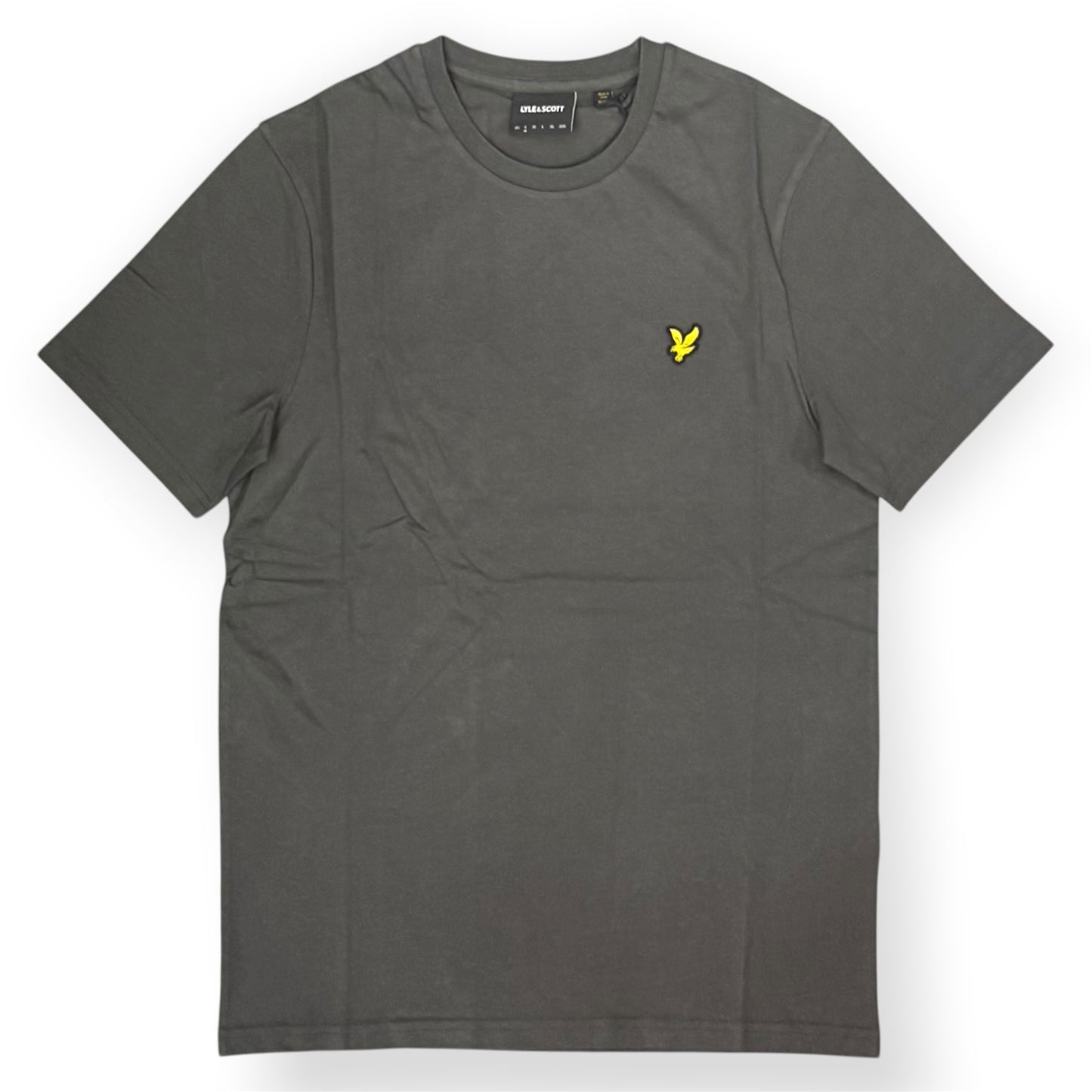 LYLE & SCOTT- T-Shirt Uomo Regular Fit, Col.Gunmetal