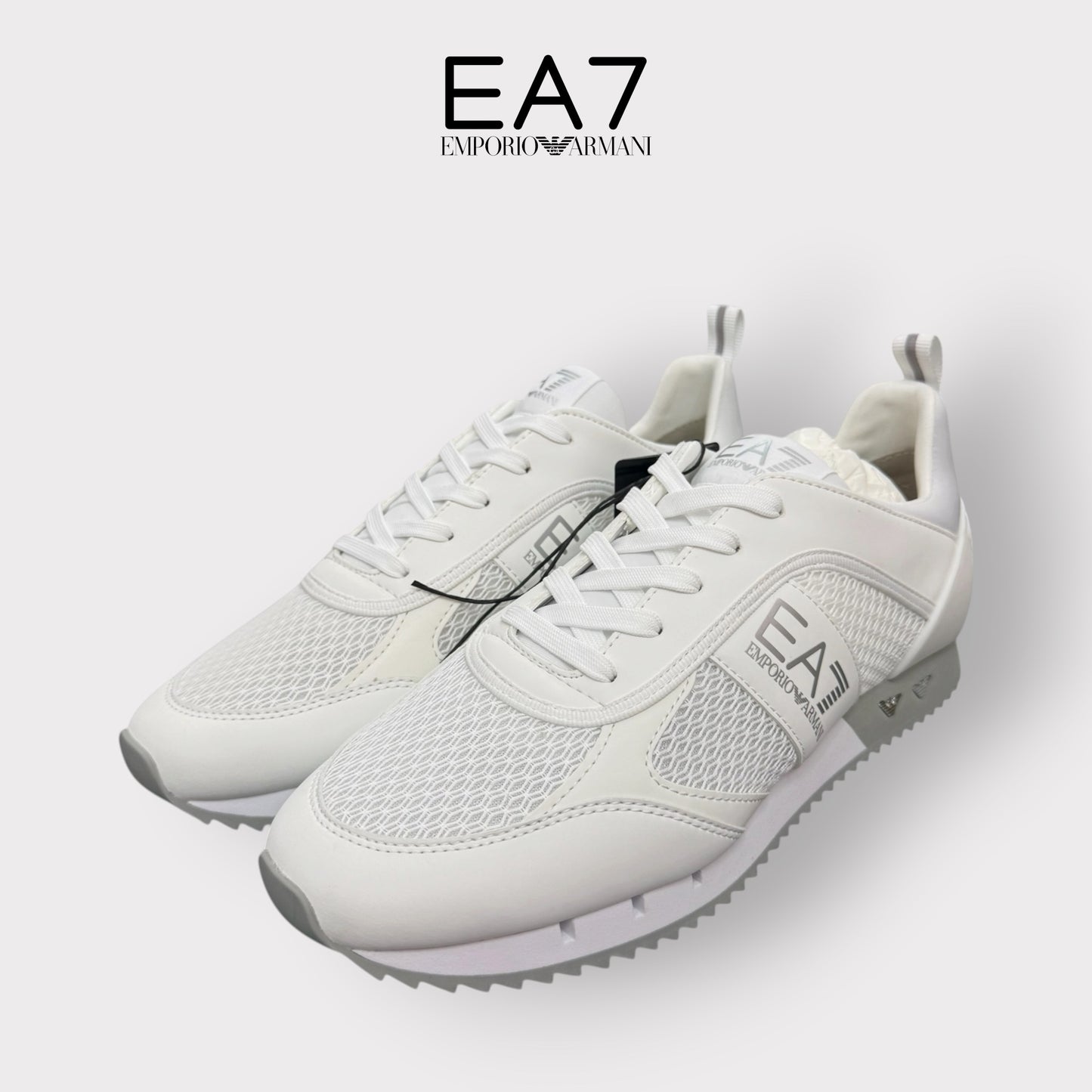 EA7- Scarpe Uomo, Col.Bianco