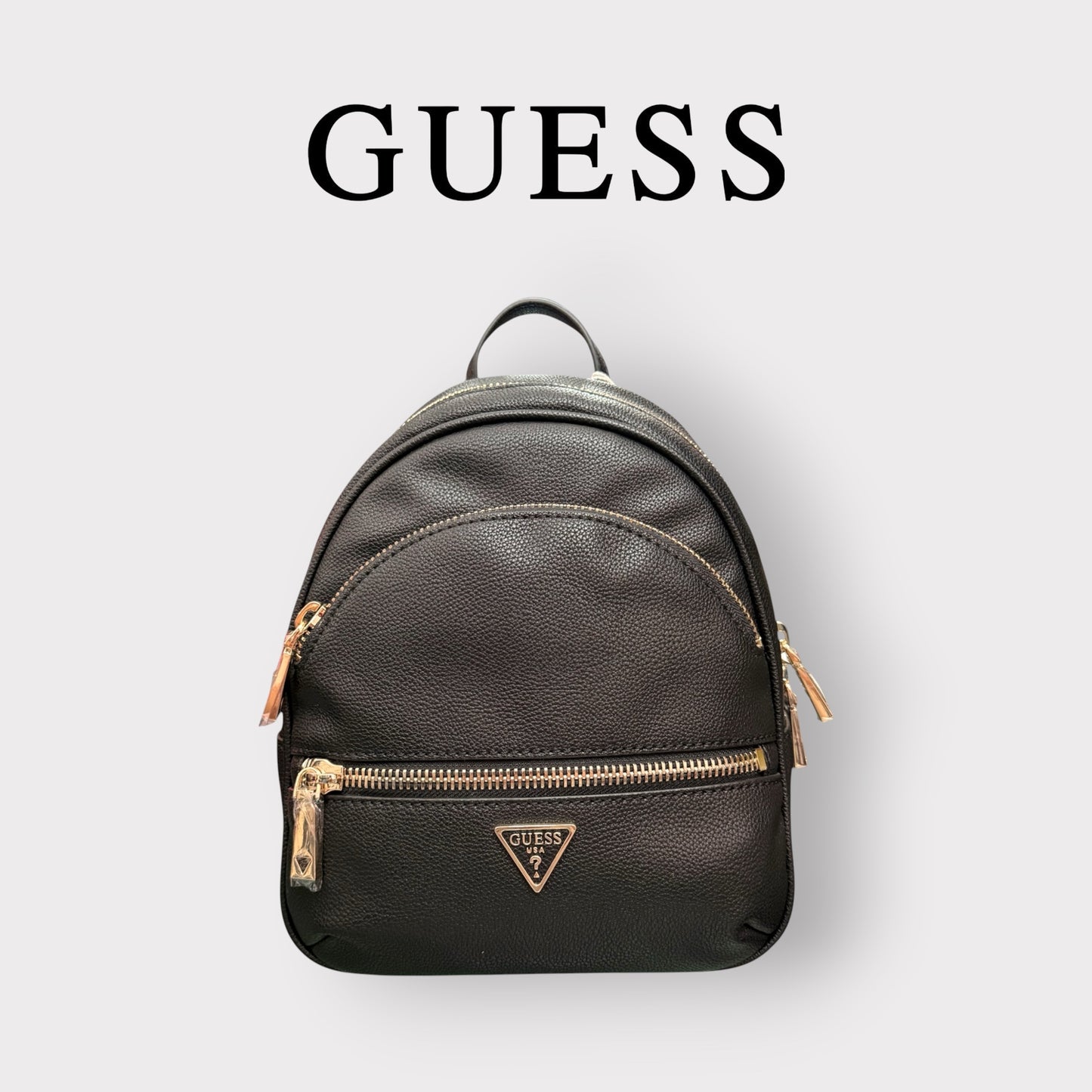 GUESS- Zaino Donna, (dimensione piccola), Group:MANHATTAN II, Col.Black