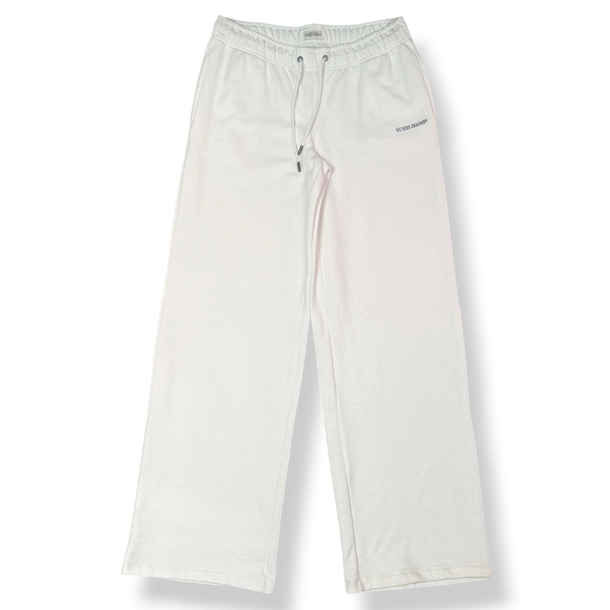 GUESS- Tuta completa Donna in tex.garzato, (Oversize), Col.Bianco