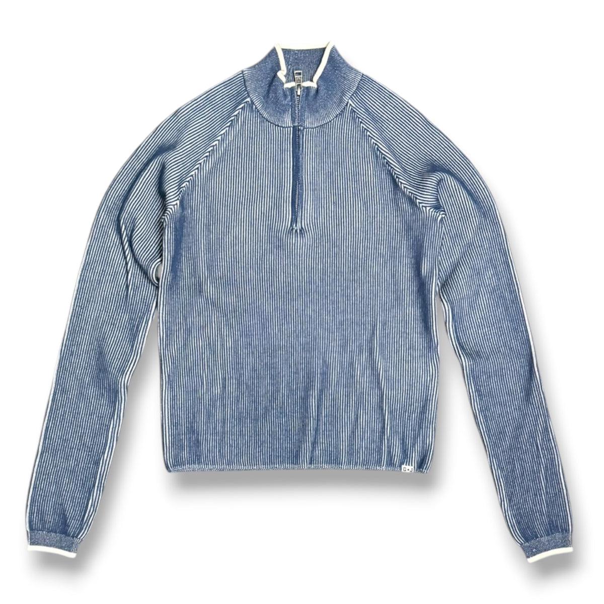 GUESS - Maglioncino Donna, con scritta schienale, Col.Denim