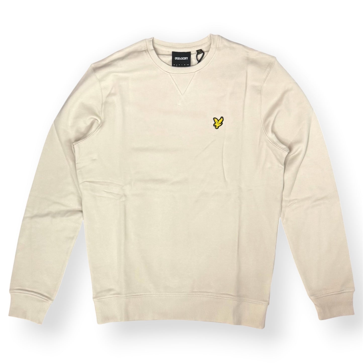 LYLE & SCOTT- Felpa estiva Uomo girocollo, tex.cotone garzato, Col.Cove