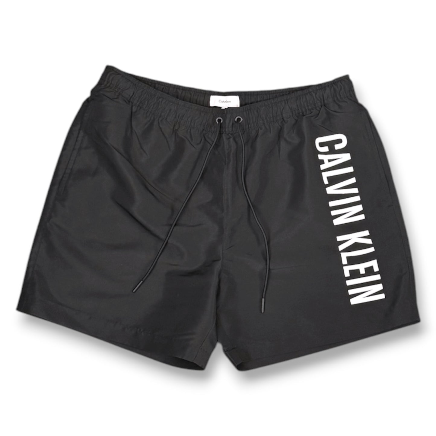 KALVIN KLEIN- Costume Uomo con scritta sulla gamba, Col.Nero