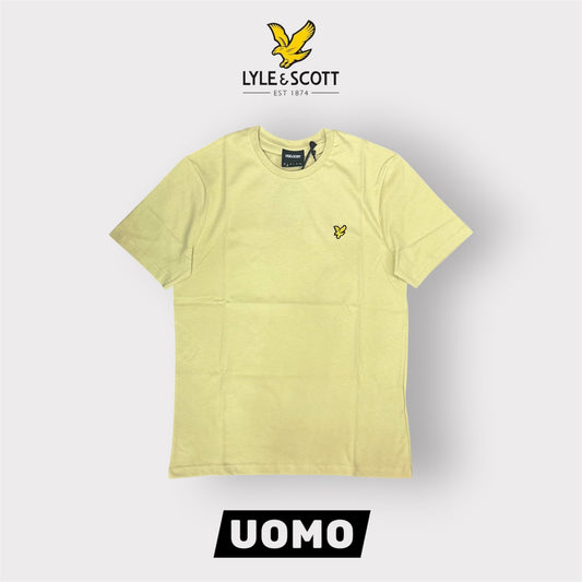 LYLE & SCOTT- T-Shirt Uomo Regular Fit, Col.Herb Green