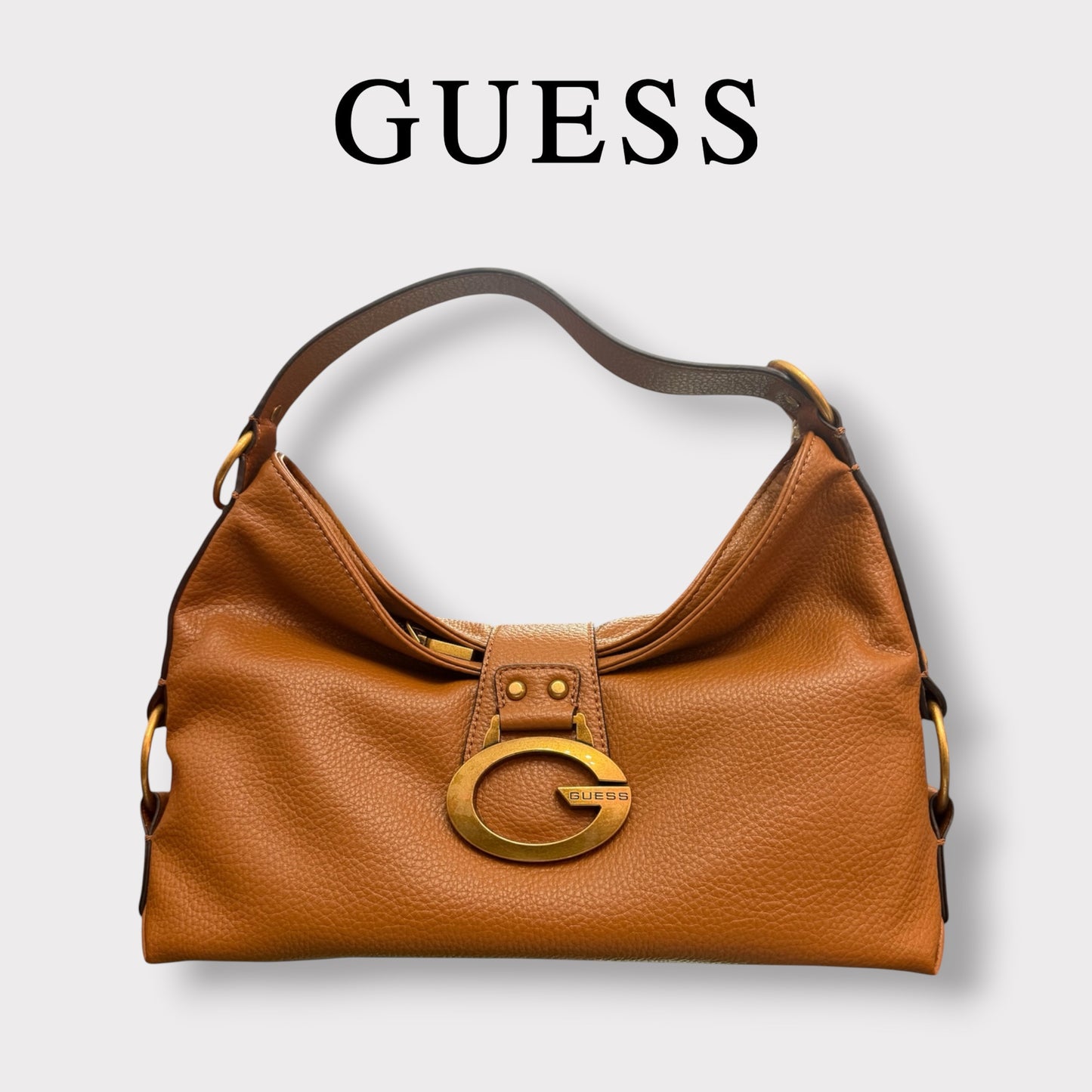 GUESS- Borsa Donna, Group:CAMDEN, Col.COGNAC