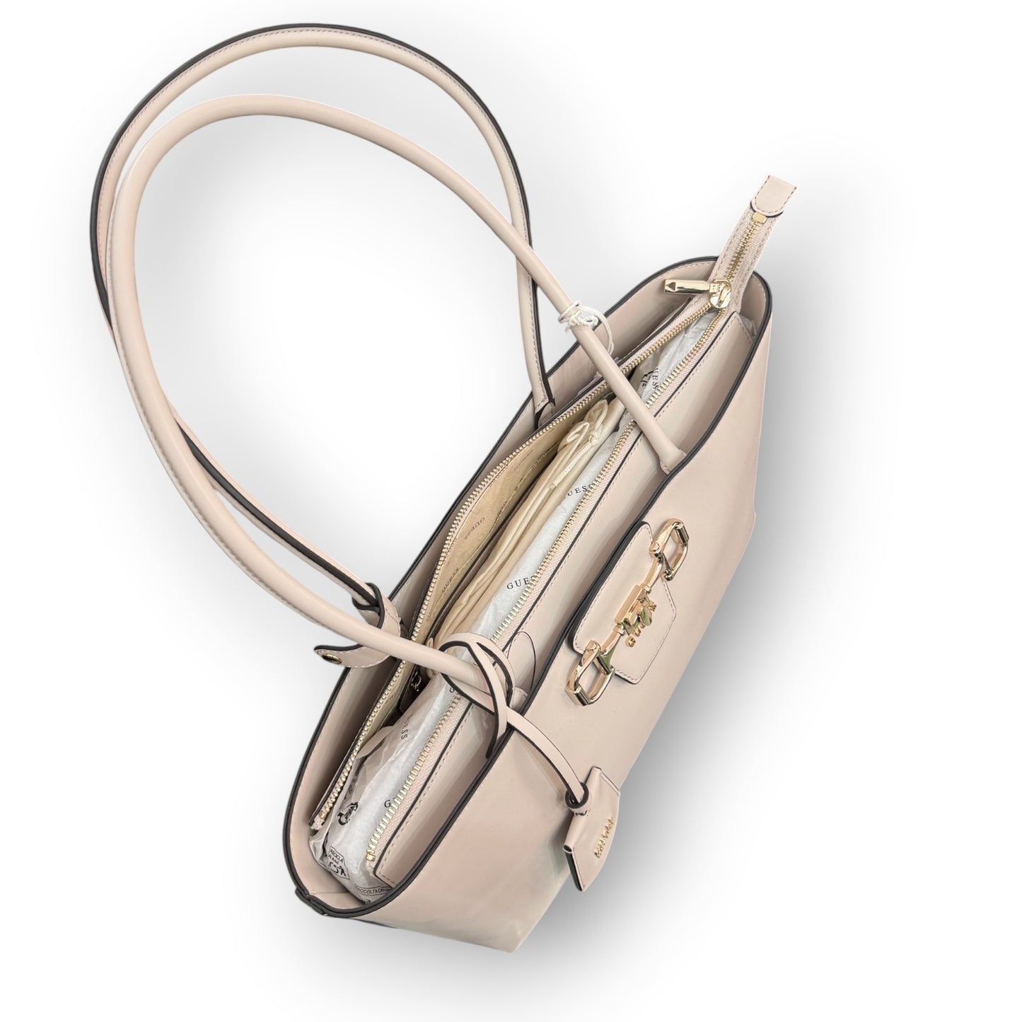 GUESS- Borsa Donna, Group:JANIE, Col.STONE