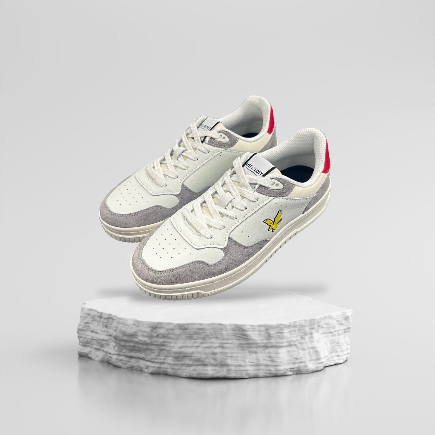 Scarpe LYLE & SCOTT Uomo Culross White/Red