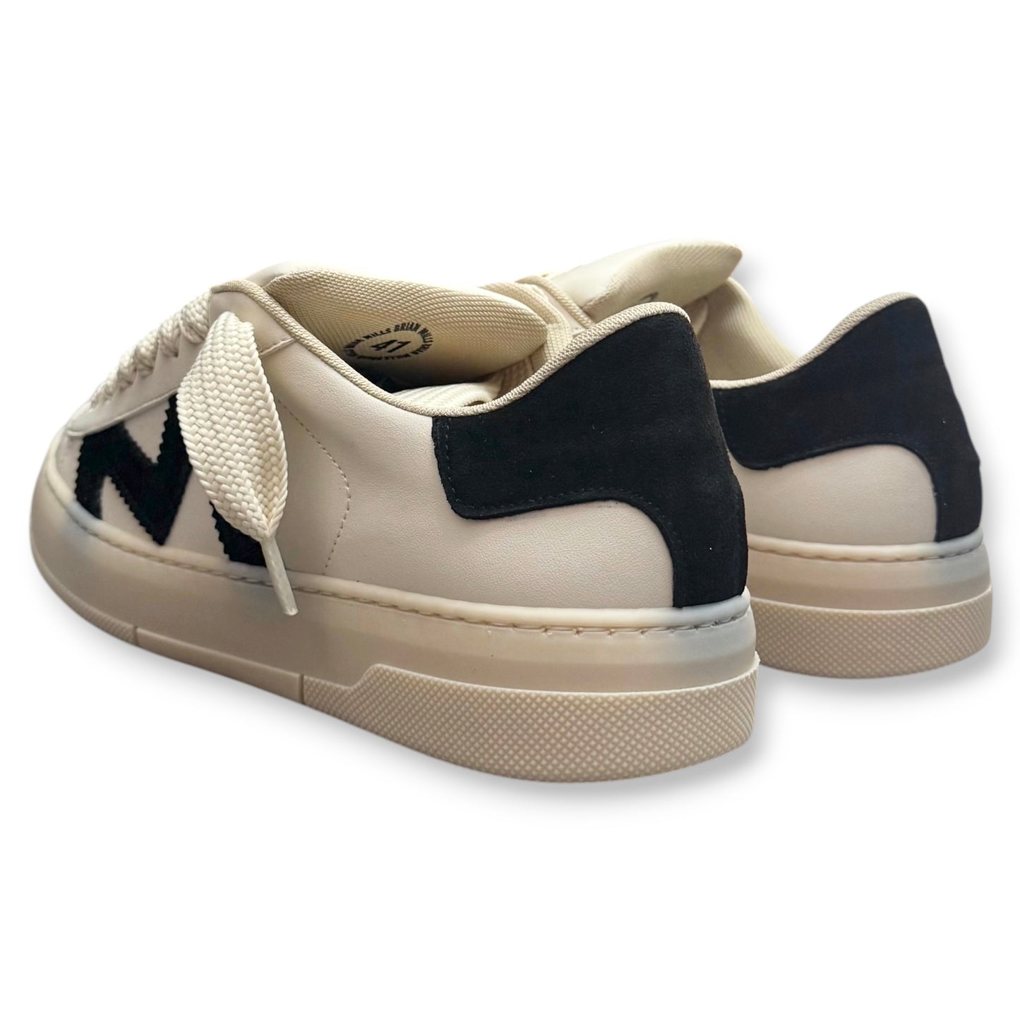BRIAN MILLS- Scarpe Uomo, mod.555B, Col.Beige/Nero