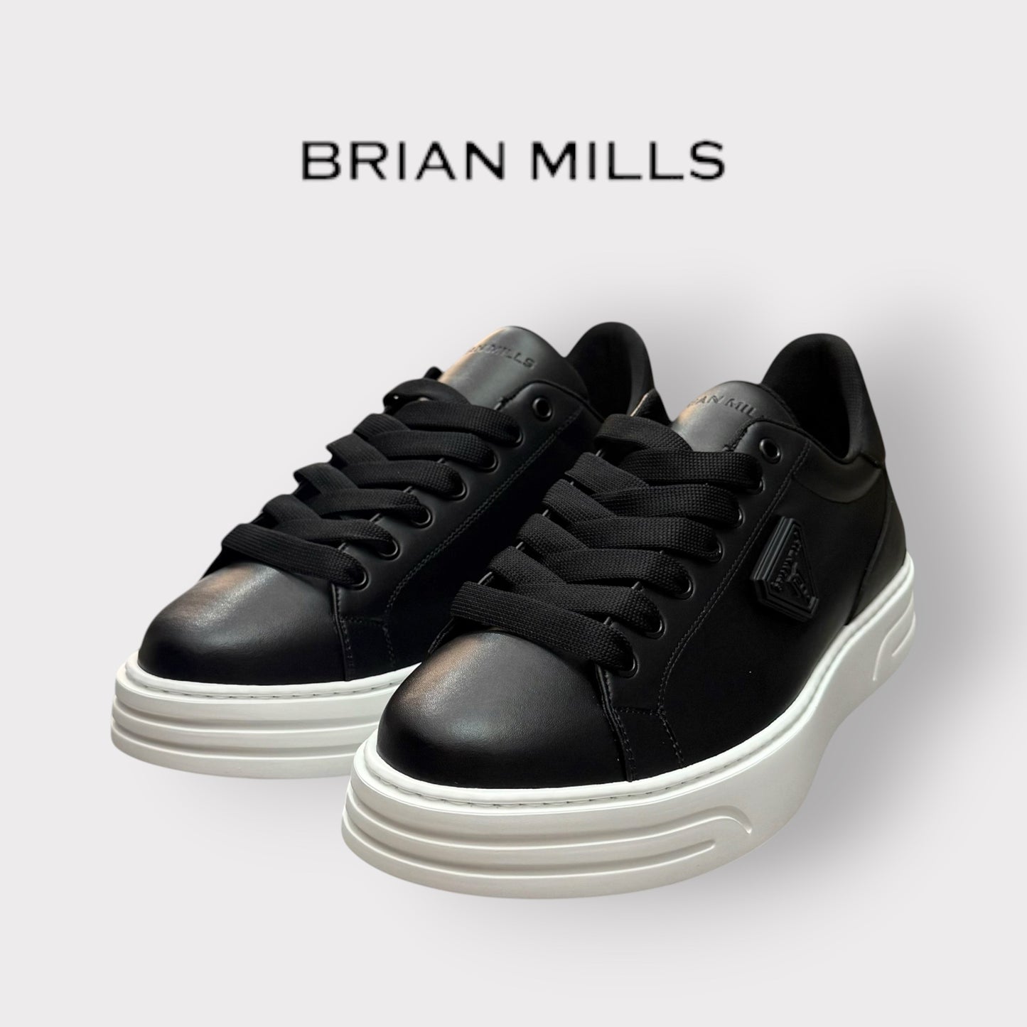 BRIAN MILLS- Scarpe Uomo, mod.579, Col.Nero