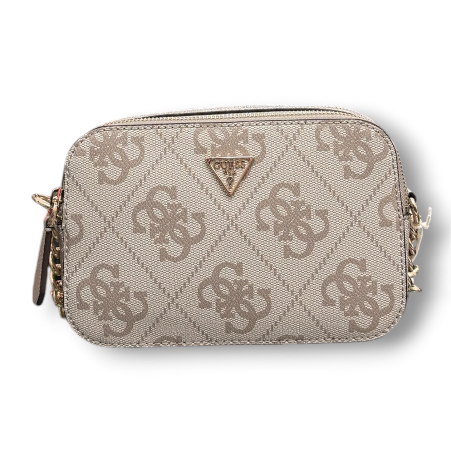 GUESS- Borsa Donna, Group:NOELLE II, Col.DARK TAUPE LOGO