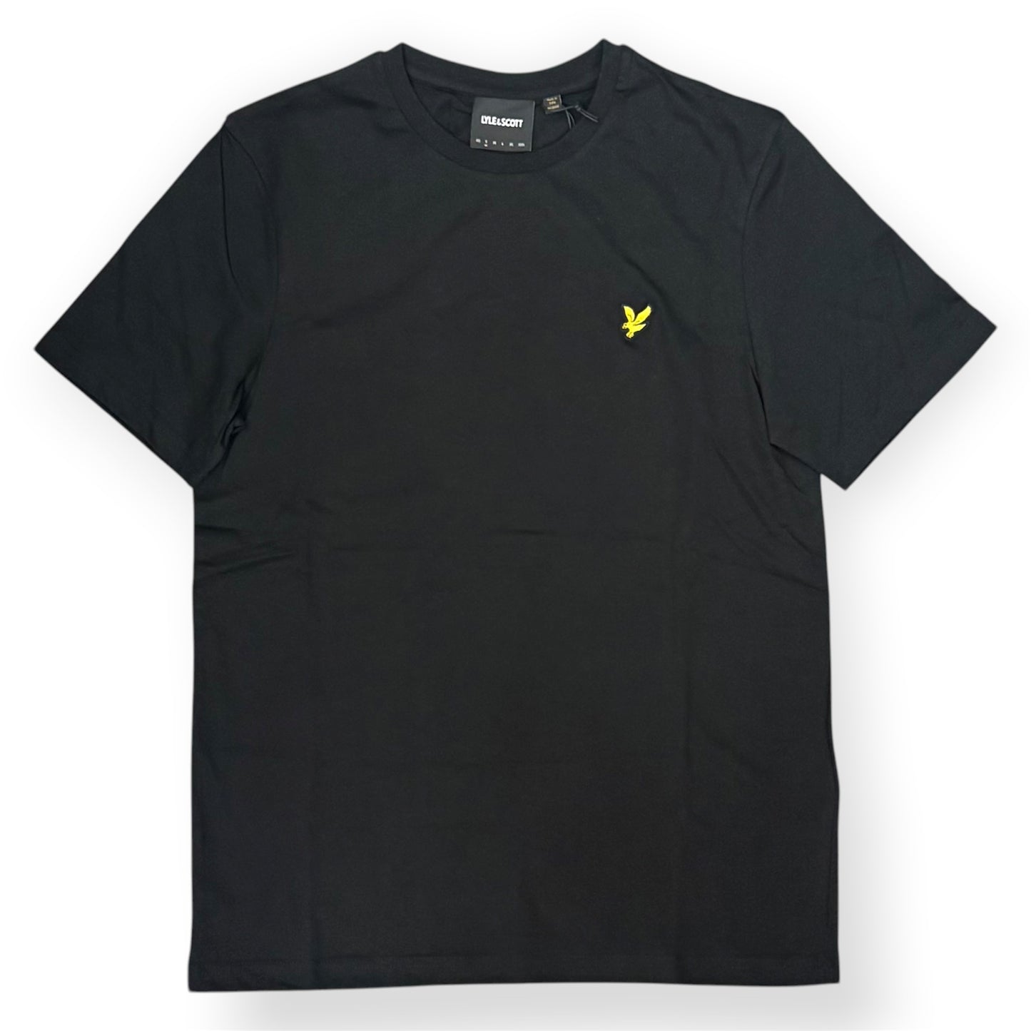 LYLE & SCOTT- T-Shirt Uomo Regular Fit, Col.Jet Black