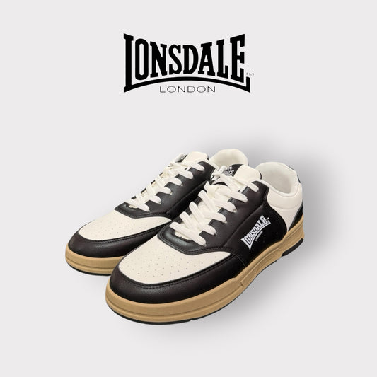 LONSDALE- Scarpe Uomo, Col.Black/White