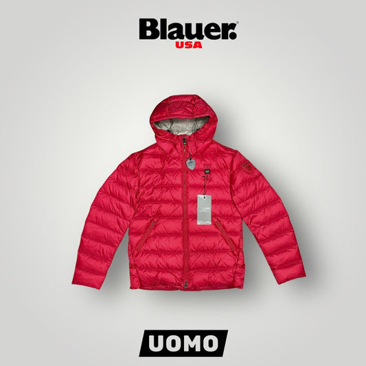 Giubbotto BLAUER, Col.Rosso (imbott. Piuma - 2025)