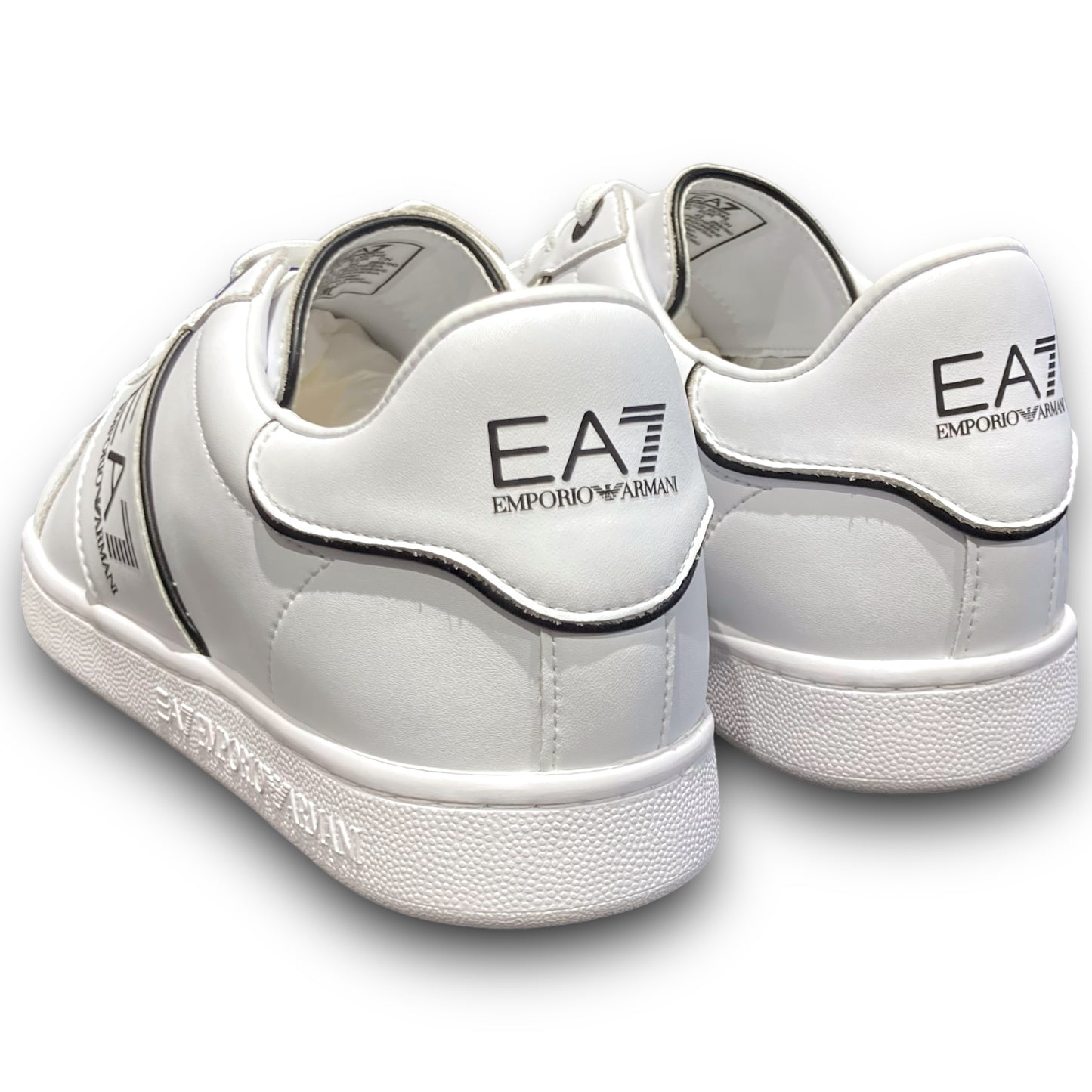 Scarpe EA7 EMPORIO ARMANI Uomo, col.Bianco/Nero, (veste grande)