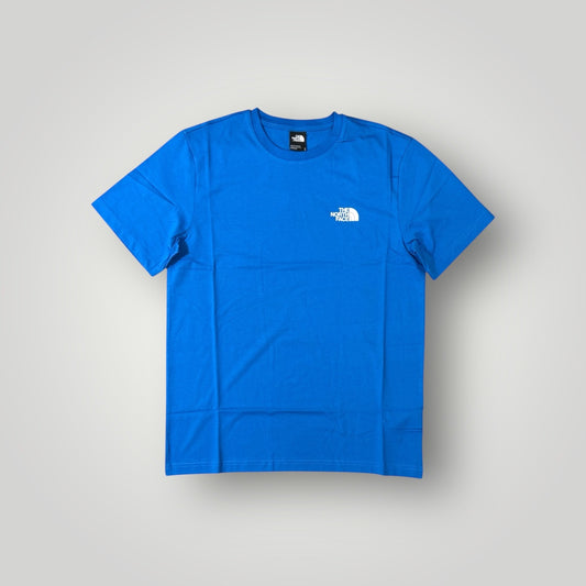 T-shirt THE NORTH FACE Uomo, Simple Dome tee, con logo lato cuore Col.Royal
