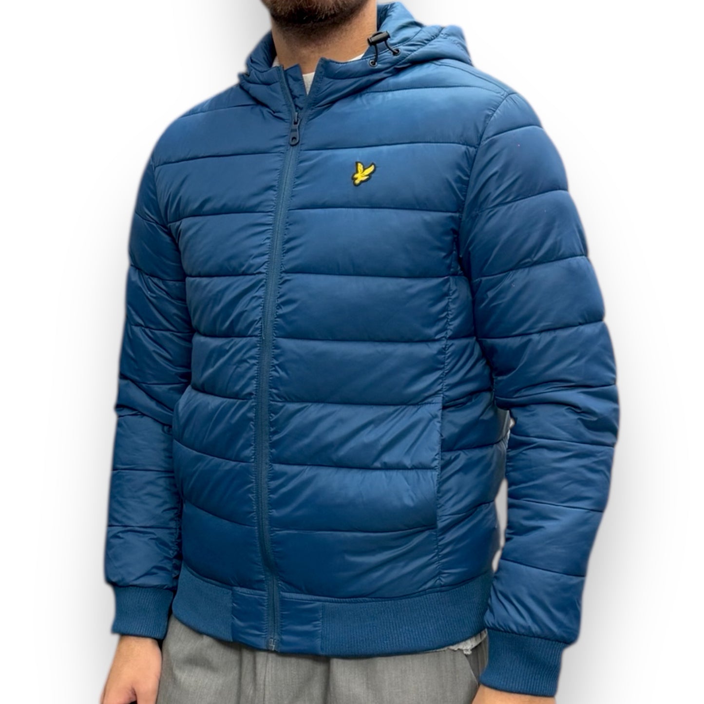 Piumino LYLE SCOTT con cappuccio, Col.Royal