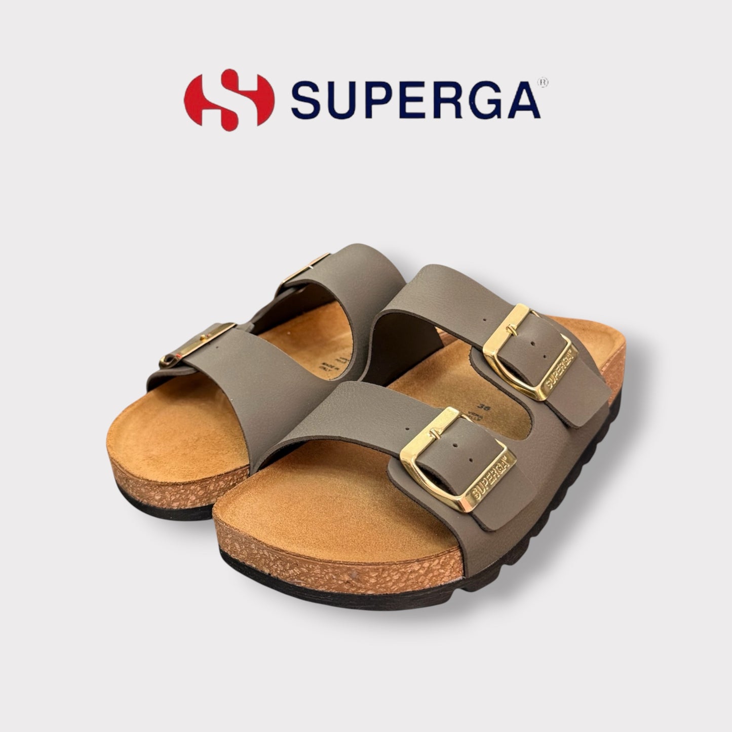SUPERGA- Scarpe Donna, con platform, col.Verde