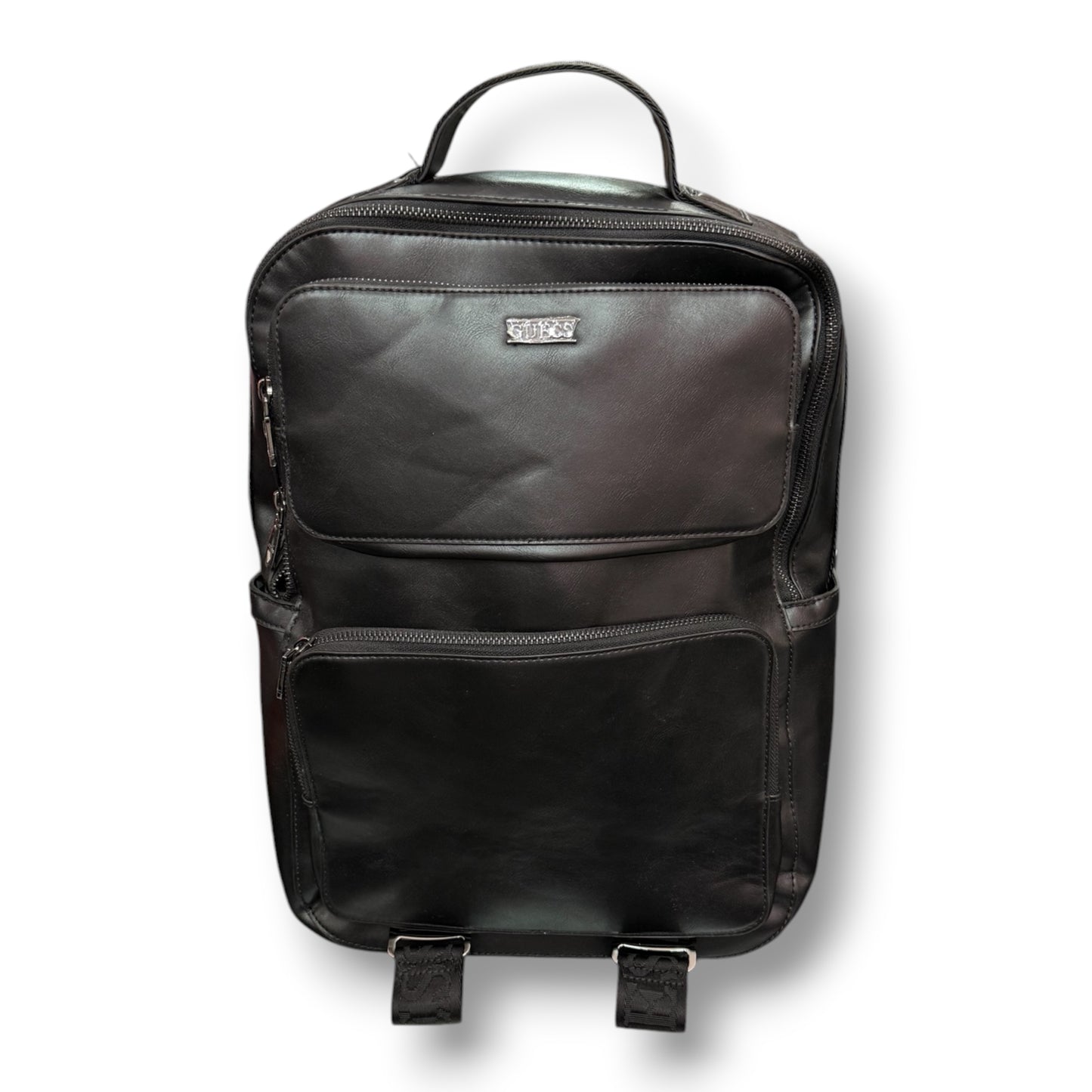 GUESS- Zaino Uomo, in pelle, Col.Nero