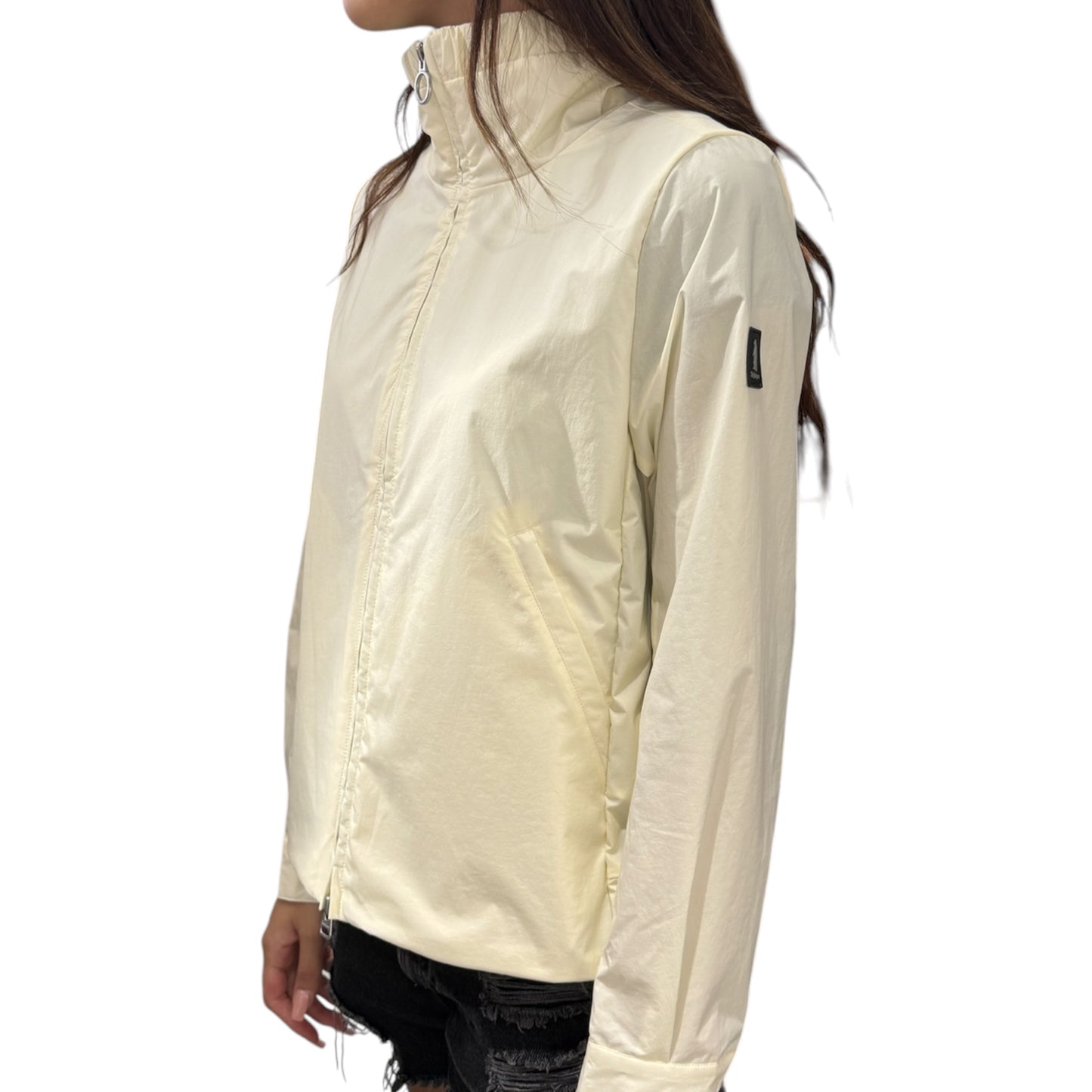 REFRIGUE- Giubbotto Donna estivo, collo alto, mod.Halma, Col.Ice