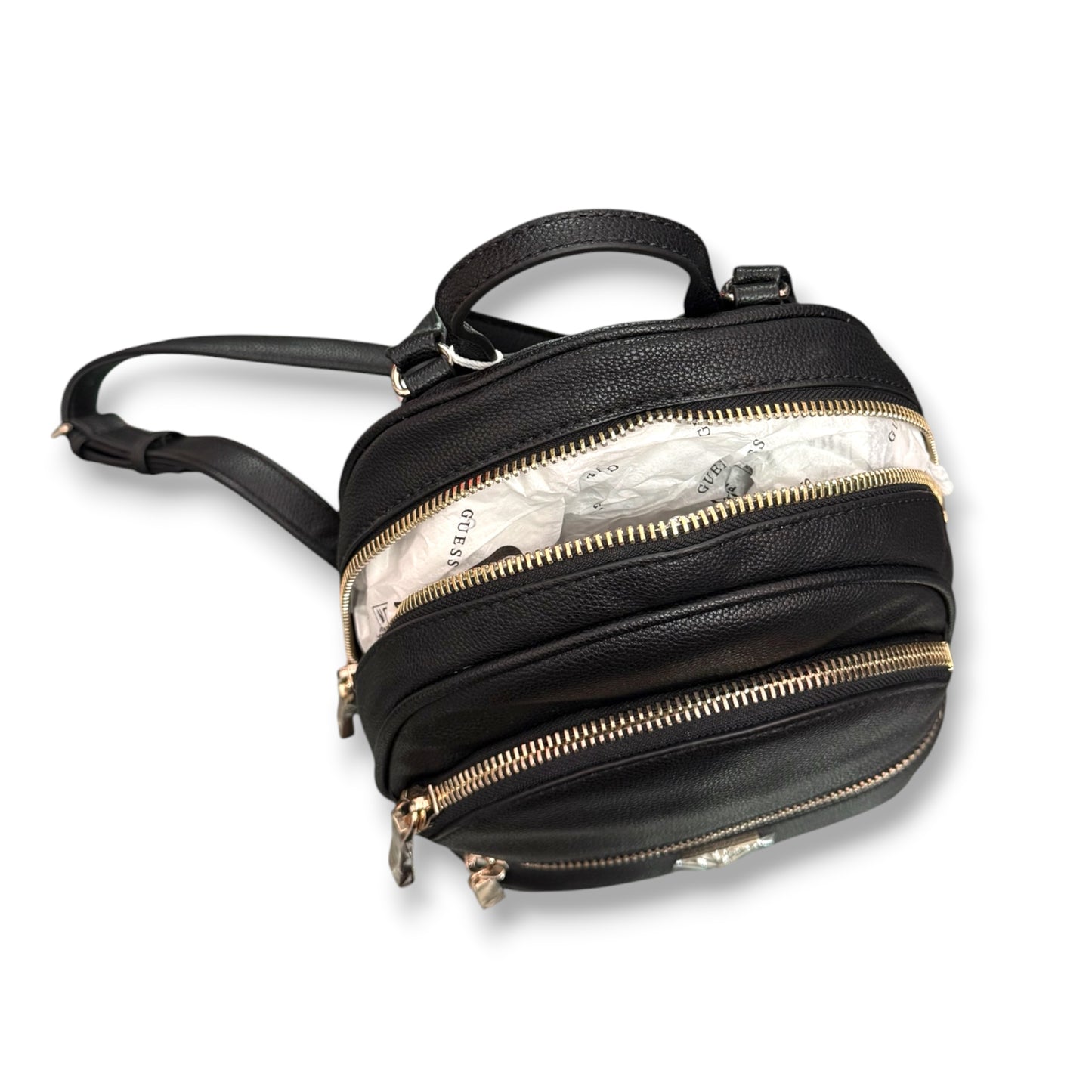 GUESS- Zaino Donna, Group:Manhattan II, (dimensione piccola), Col.Black