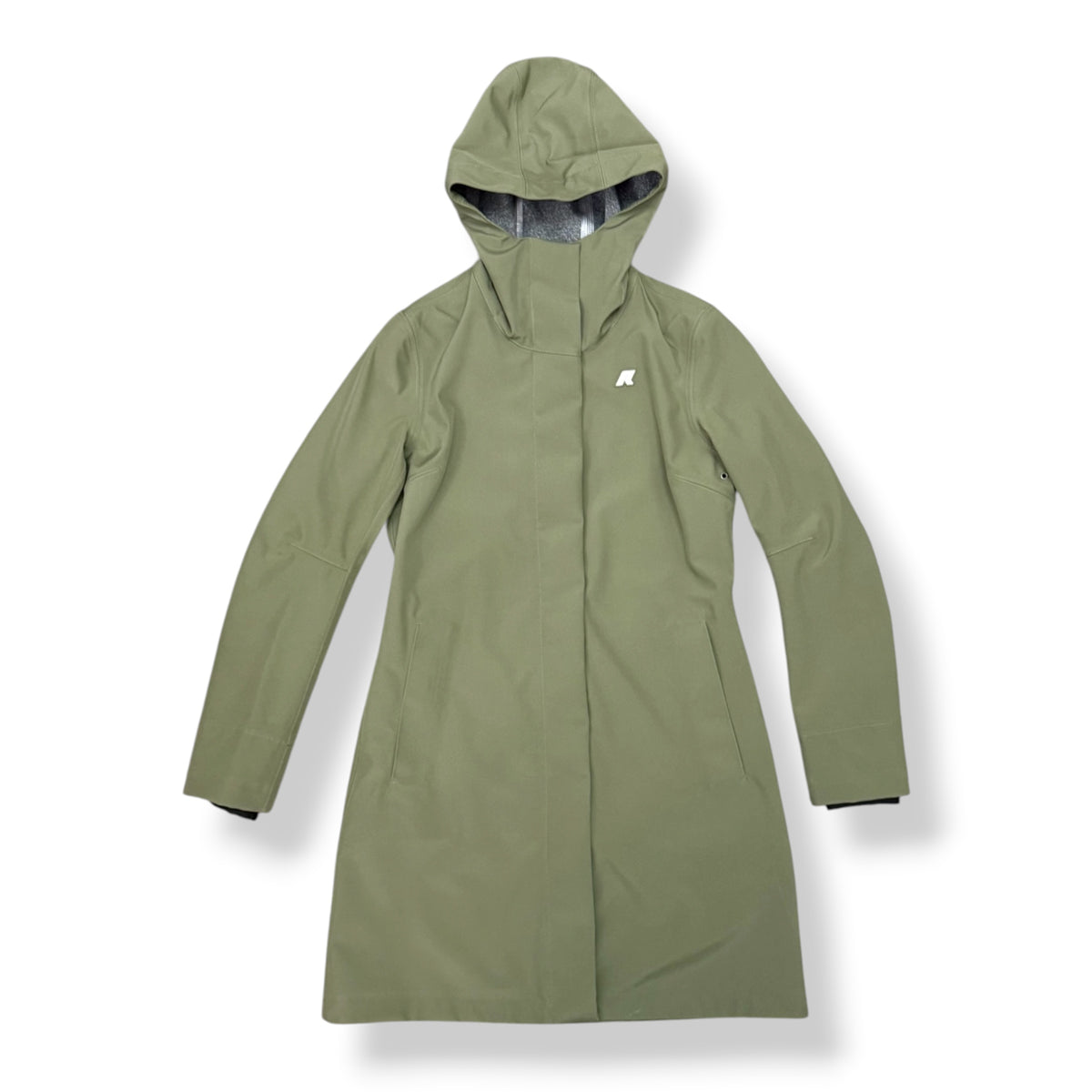 KWAY- Giubbotto Donna, mod.Stephy Bonded Jersey, col.Green Lichen