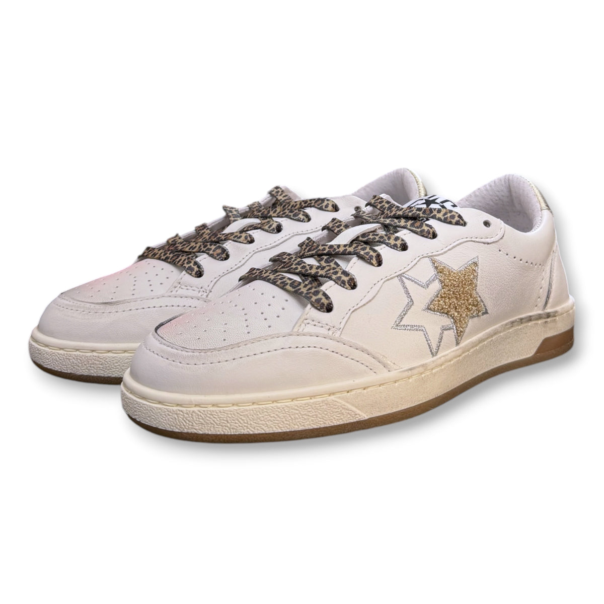 2 - STAR, Scarpa Donna, Col.Bianco/Oro
