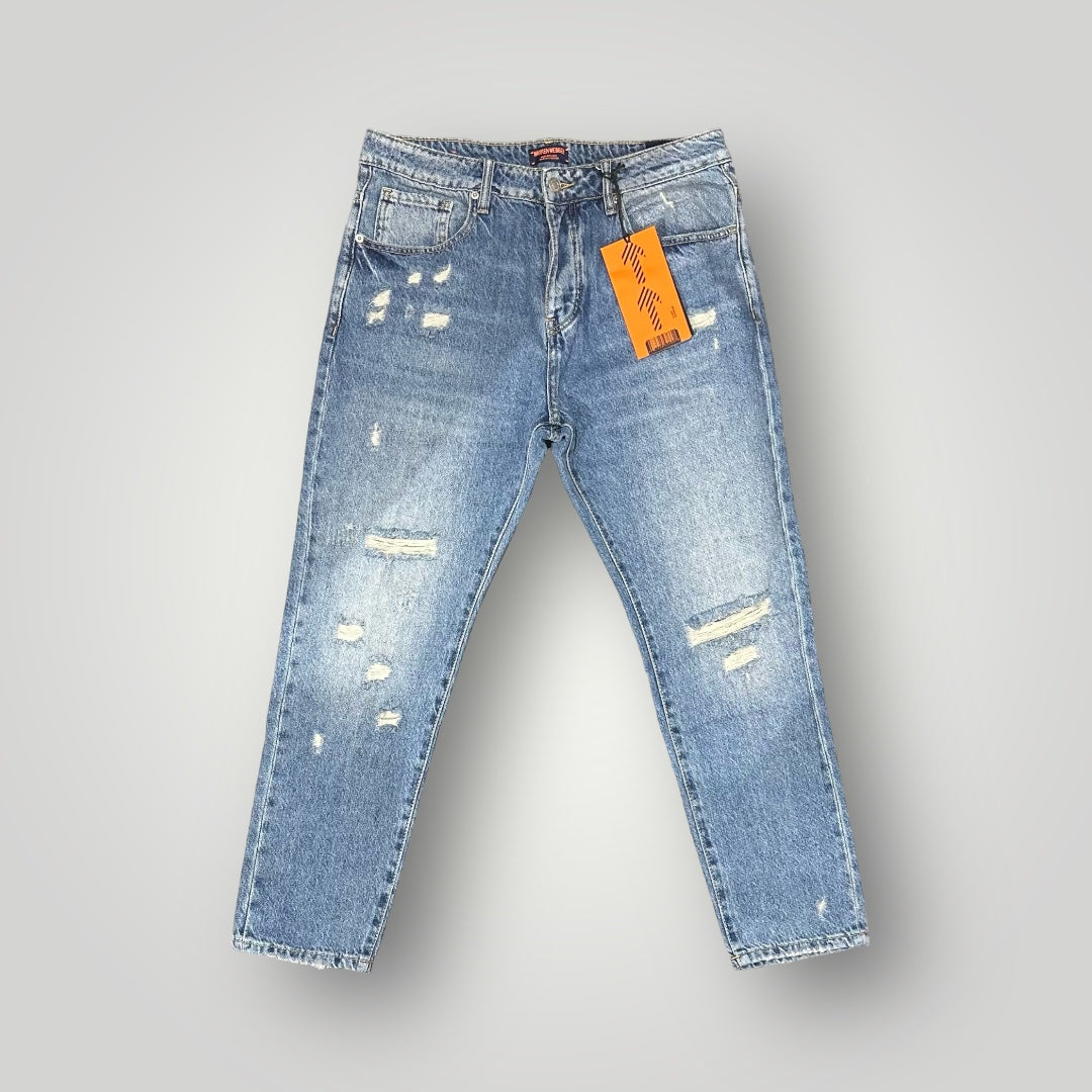 Jeans denim chiaro CroppedFit WARREN WEBBER