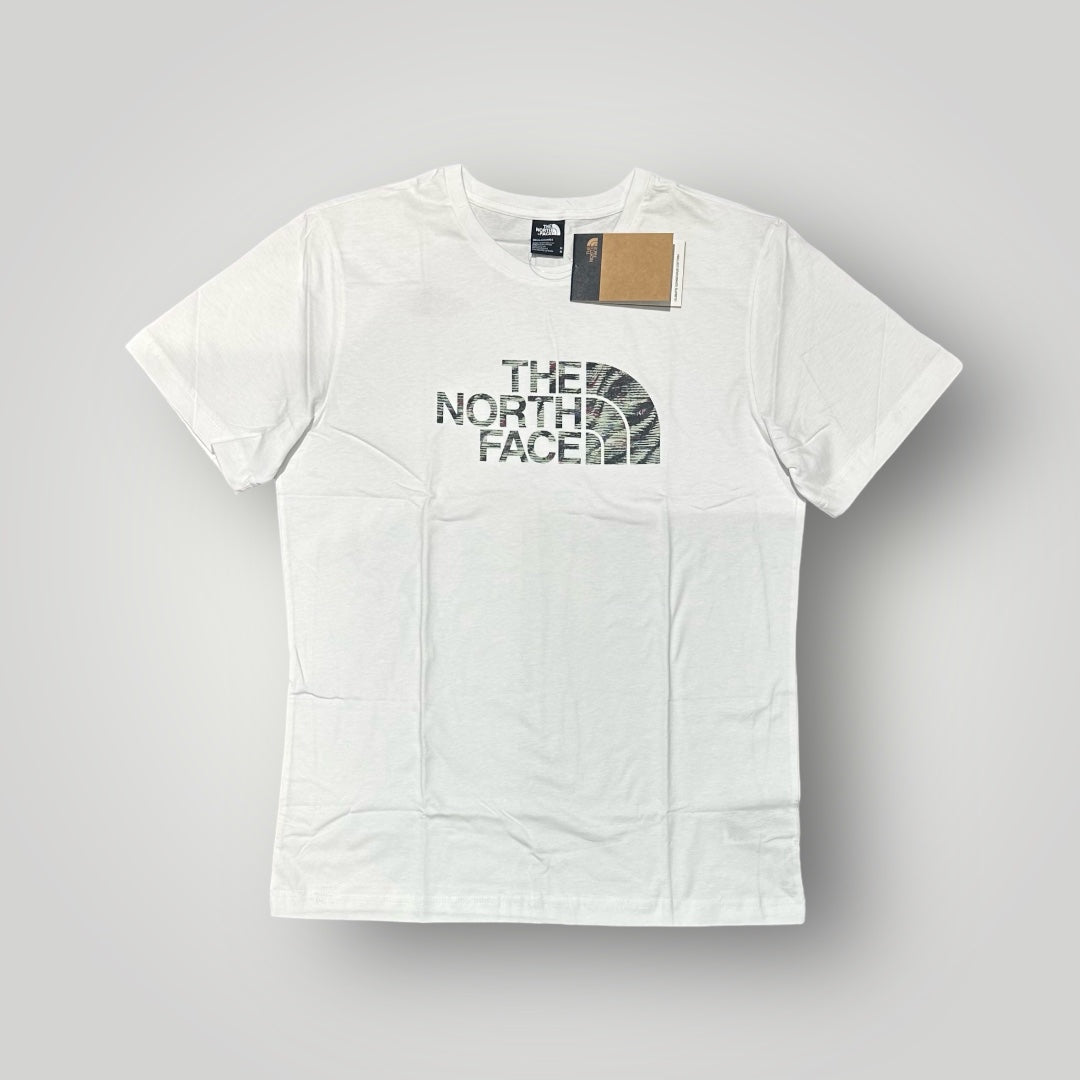 T-shirt THE NORTH FACE Uomo bianca con stampa frontale, RegulrFit