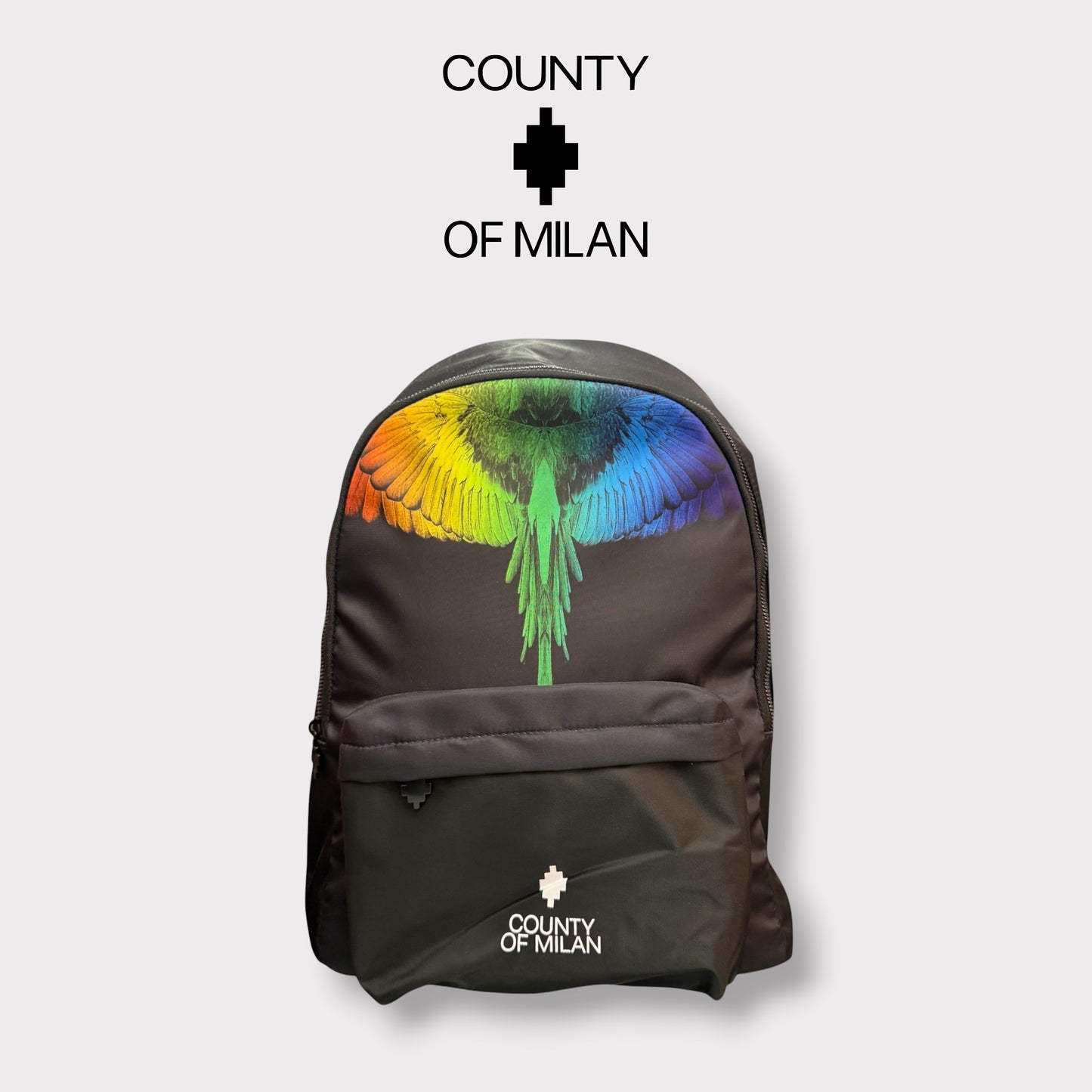 COUNTY OF MILAN - Zaino Uomo in tessuto tecnico, Col.Nero