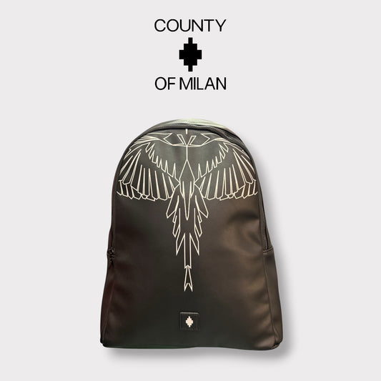 COUNTY OF MILAN - Zaino Uomo in pelle, Col.Nero