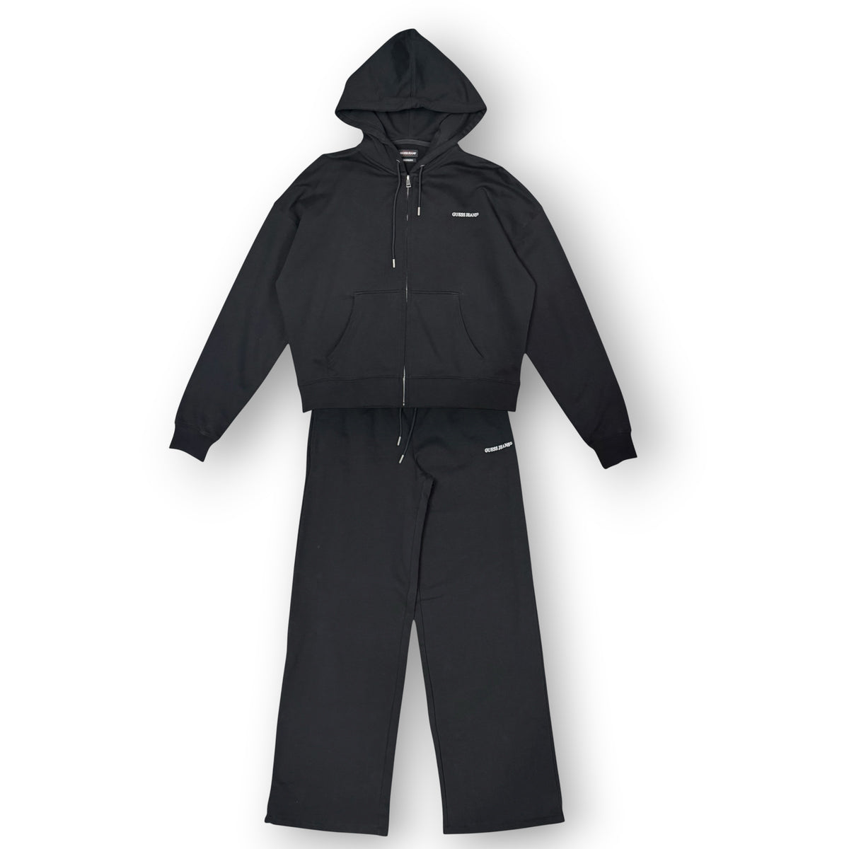 GUESS- Tuta completa Donna in tex.garzato, (Oversize), Col.Nero
