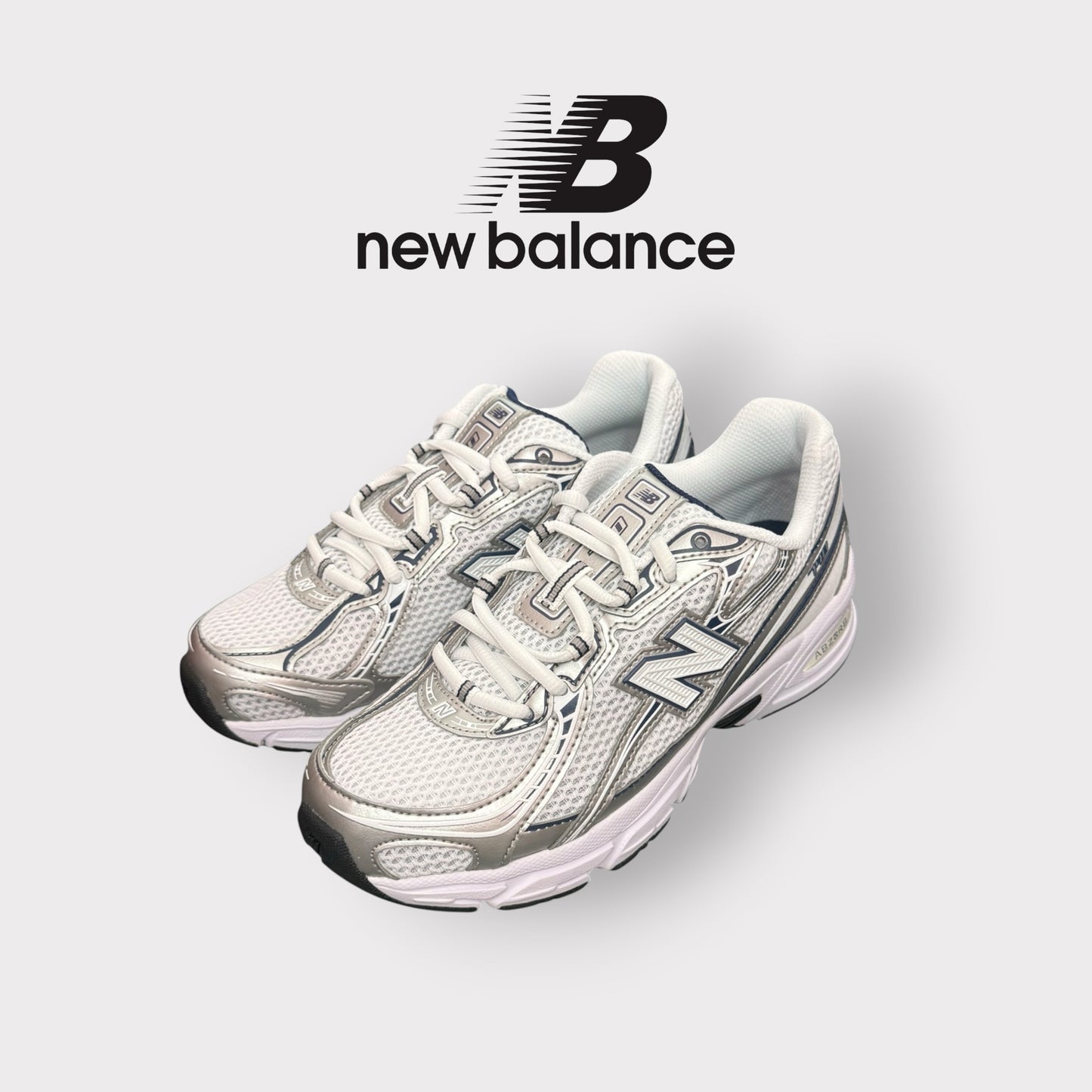 NEW BALANCE 740 - Scarpe Donna con contrasto Blu, Col.Bianco