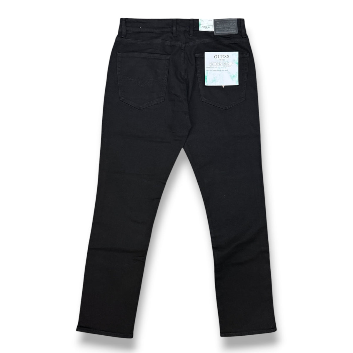 GUESS JEANS- Jeans Uomo, mod.SlimFit Low Rise Taille Basse, Col.Nero