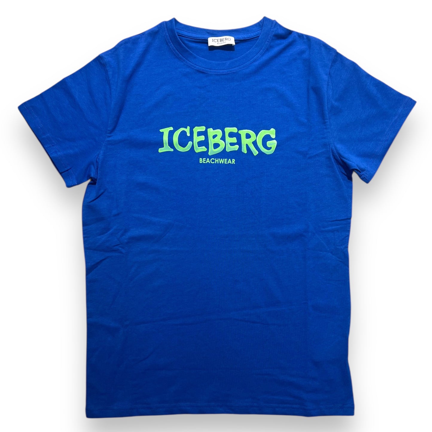 T-shirt ICEBERG, con stampa frontale, Col.Royal