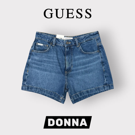 GUESS JEANS- Shorts in denim, mod.Mom