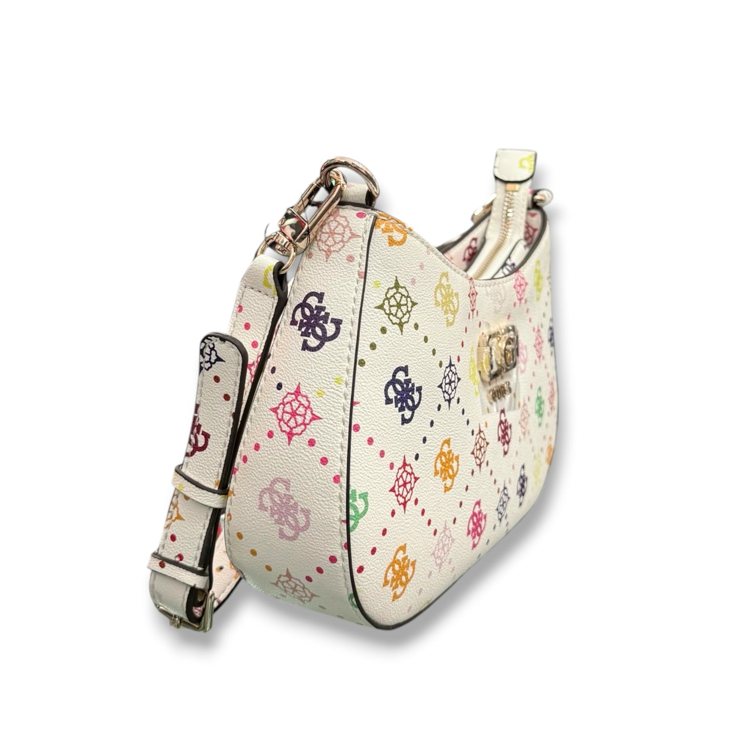 GUESS- Borsa Donna, Group:EMILIE LOGO, Col.MULTILOGO