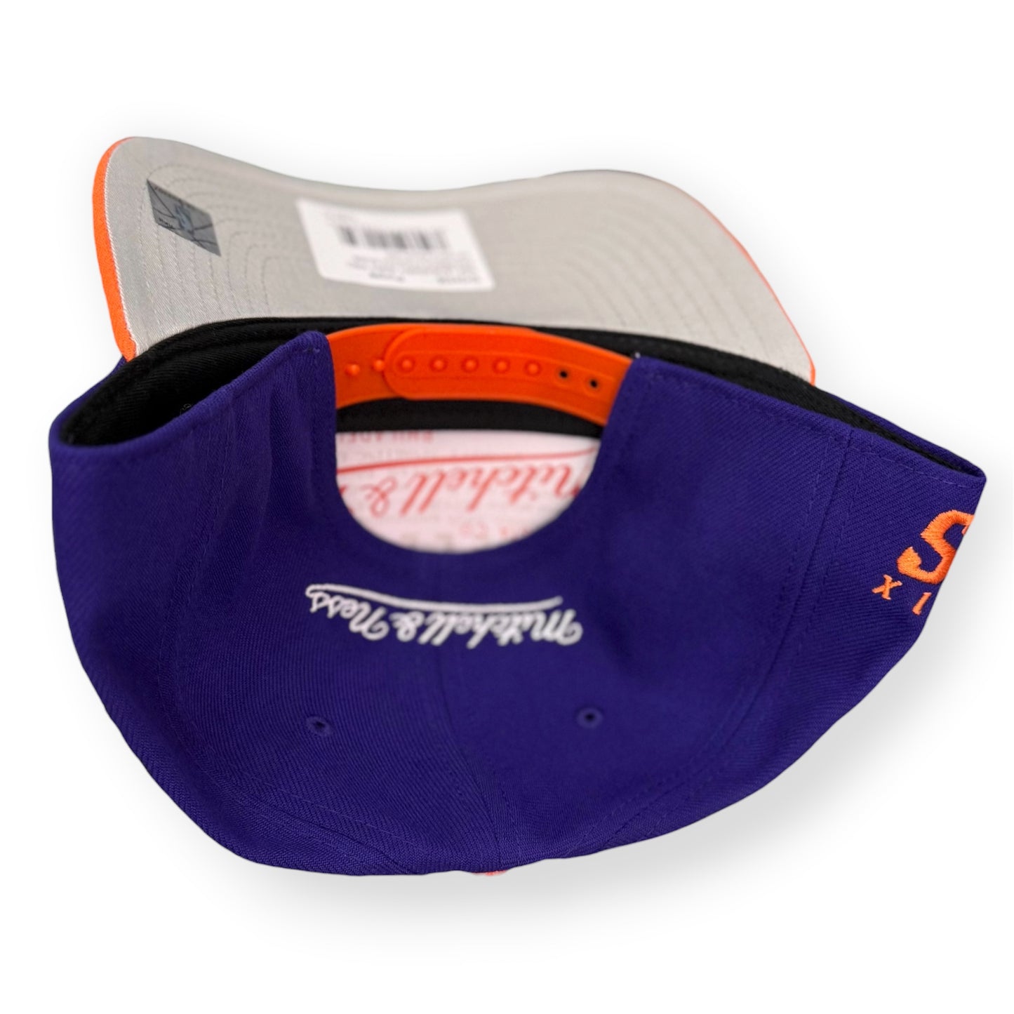 MITCHELL&NESS-Cappello PHOENIX SUNS, Col.Viola/Arancione