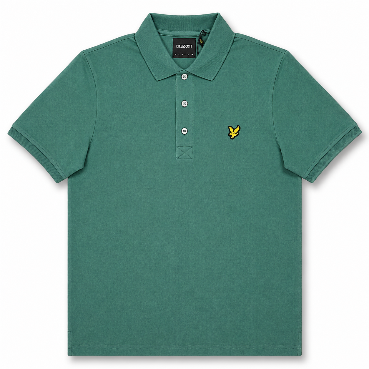 LYLE & SCOTT- Polo, Regular Fit, Col.Everglade