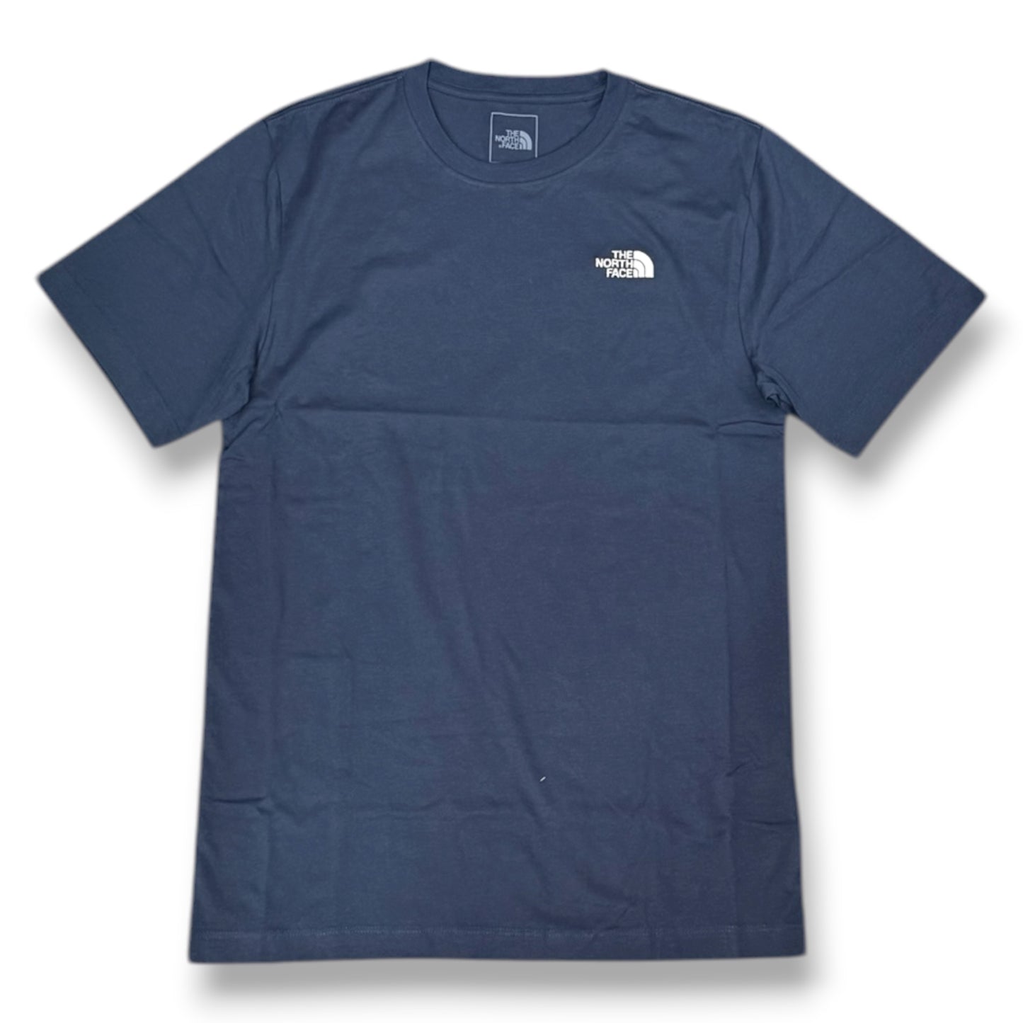 THE NORTH FACE- T-Shirt Uomo con logo ricamato lato cuore, Col.Blu