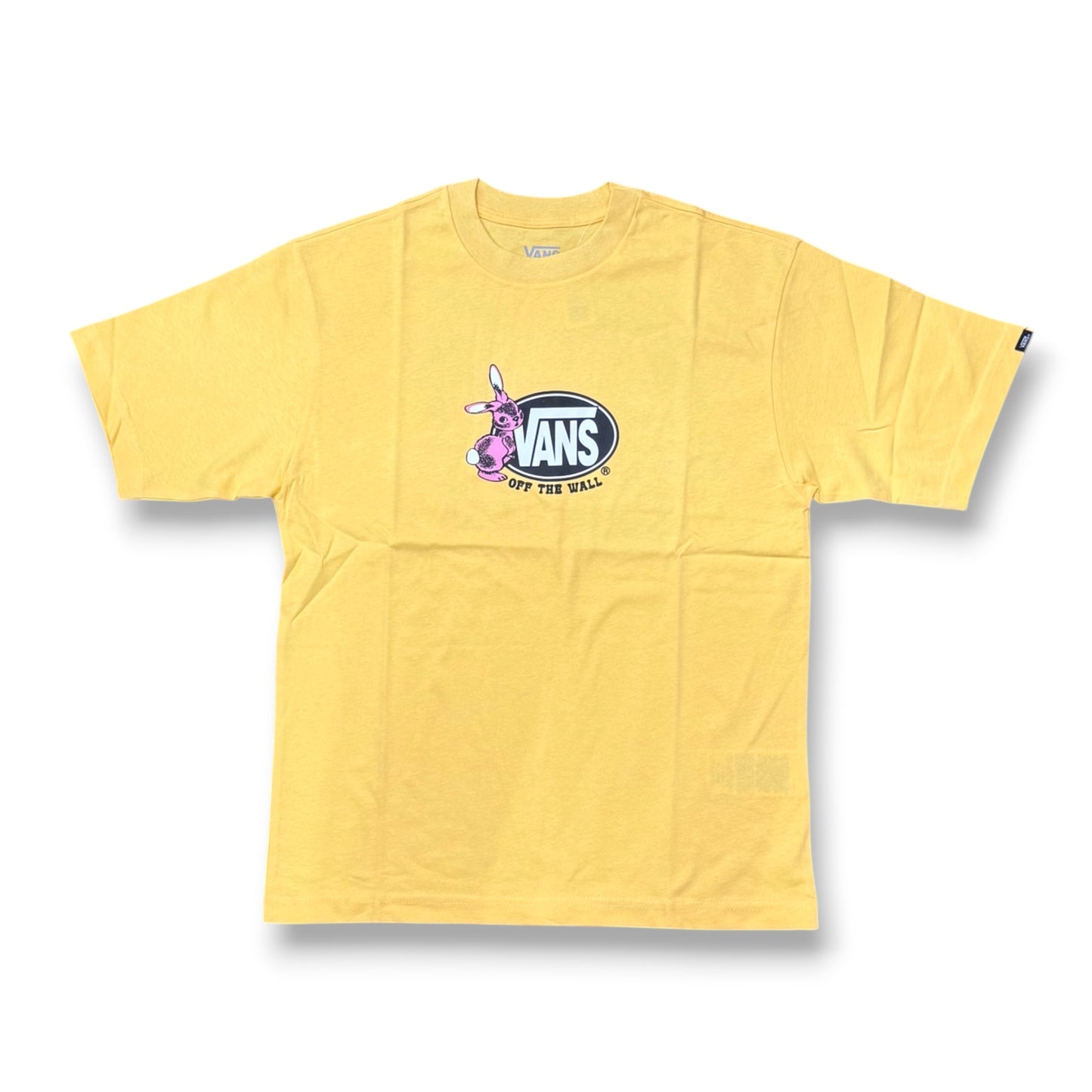 VANS- T-Shirt Uomo, Loose Fit con stampa frontale, Col.Giallo