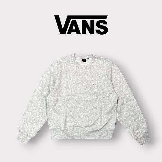 Vans - Felpa Uomo girocollo, tex.felpato, Col.Grigio