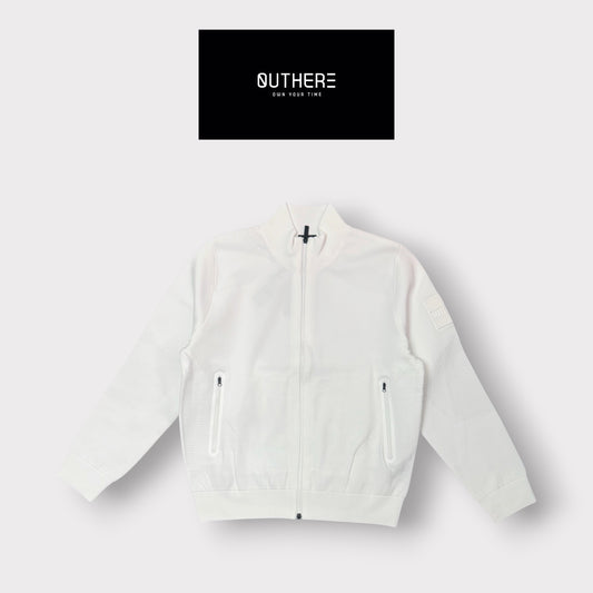 OUTHERE - Giubbofelpa Uomo, mod.HAVOK, Col.Bianco