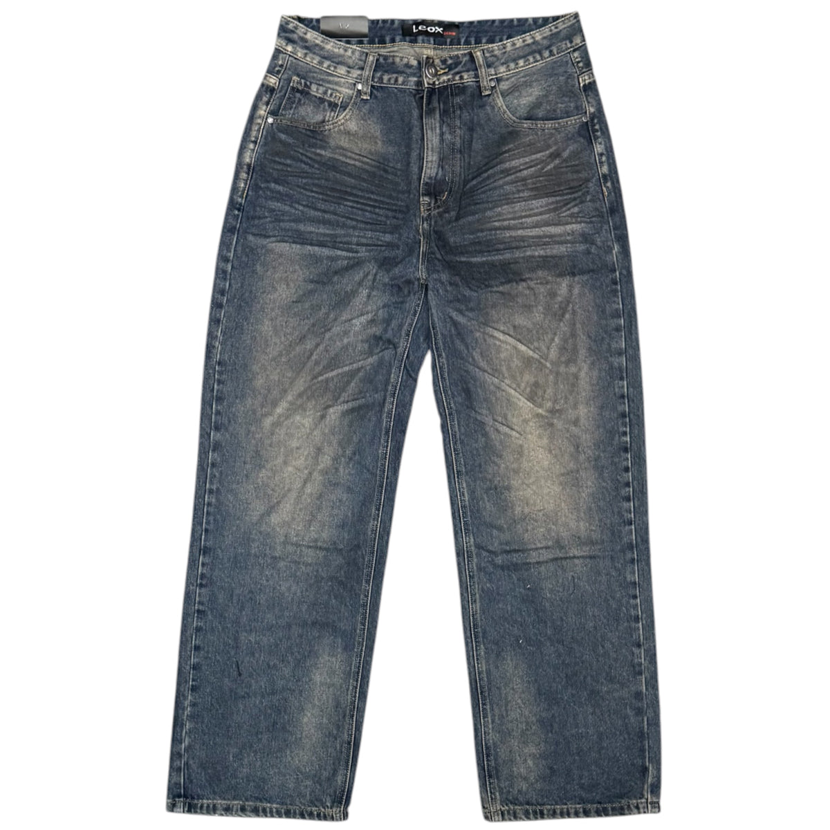 LEOX - JEANS Uomo, (Baggy Fit)